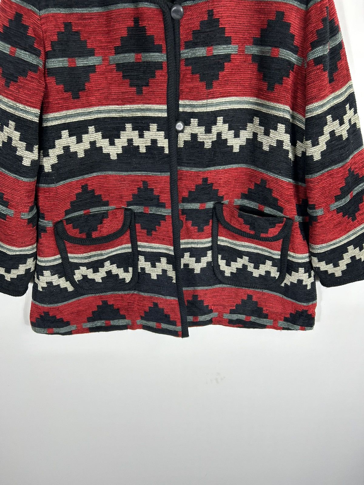 Japanese Brand × Native × Vintage ⚡️Vintage Visuto Su Southwestern Button Jacket Size L / US 10 / IT 46 - 5 Thumbnail