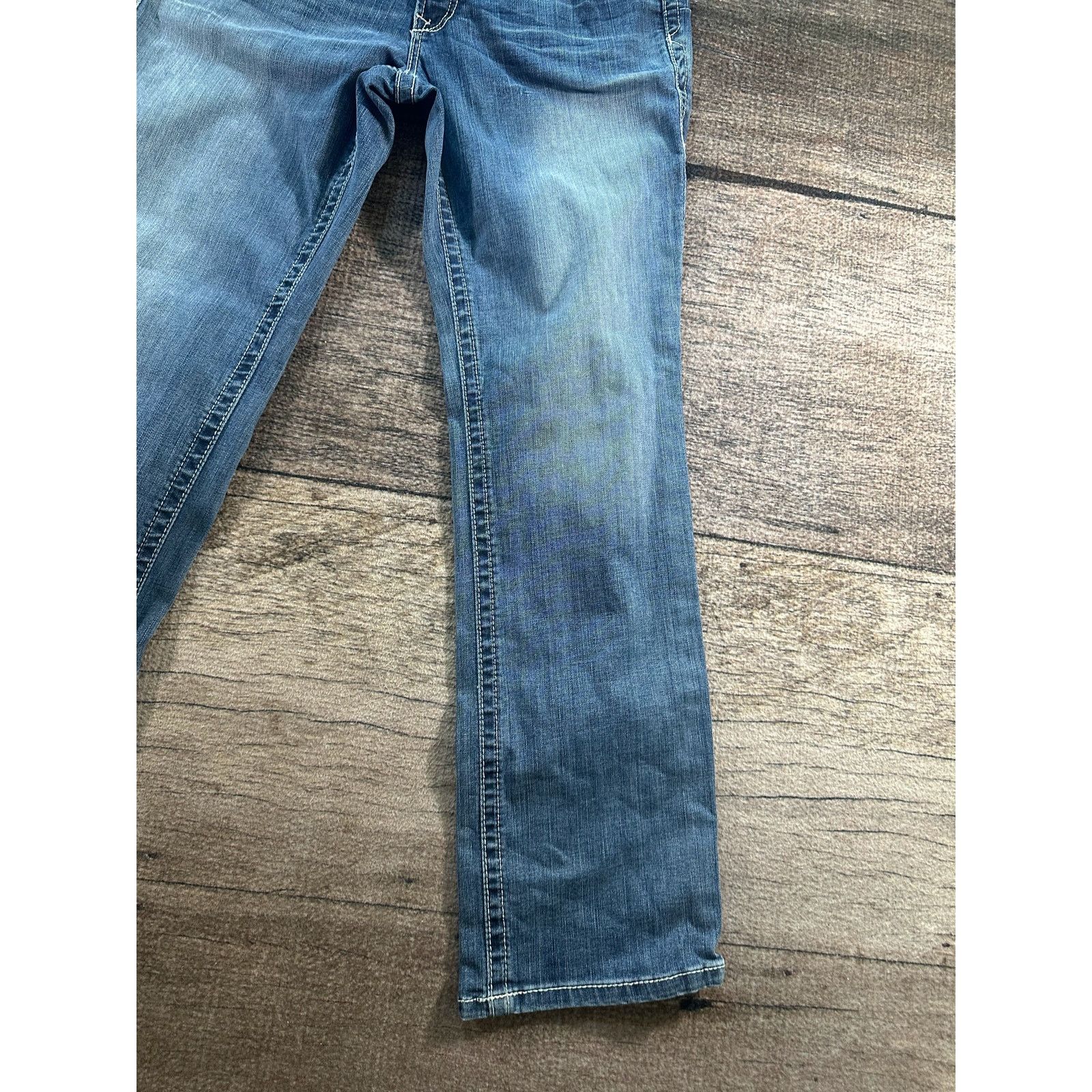 Ariat Ariat REAL Performance Stretch Straight Leg Jeans 32x32 Size 32" / US 10 / IT 46 - 4 Thumbnail