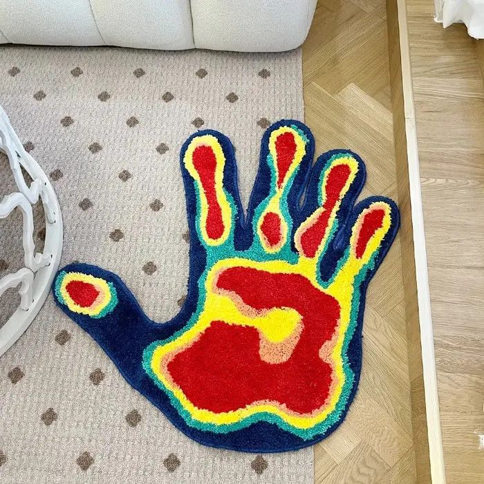 Handmade Anti Slip Fluffy Soft Rugs Size ONE SIZE - 1 Thumbnail
