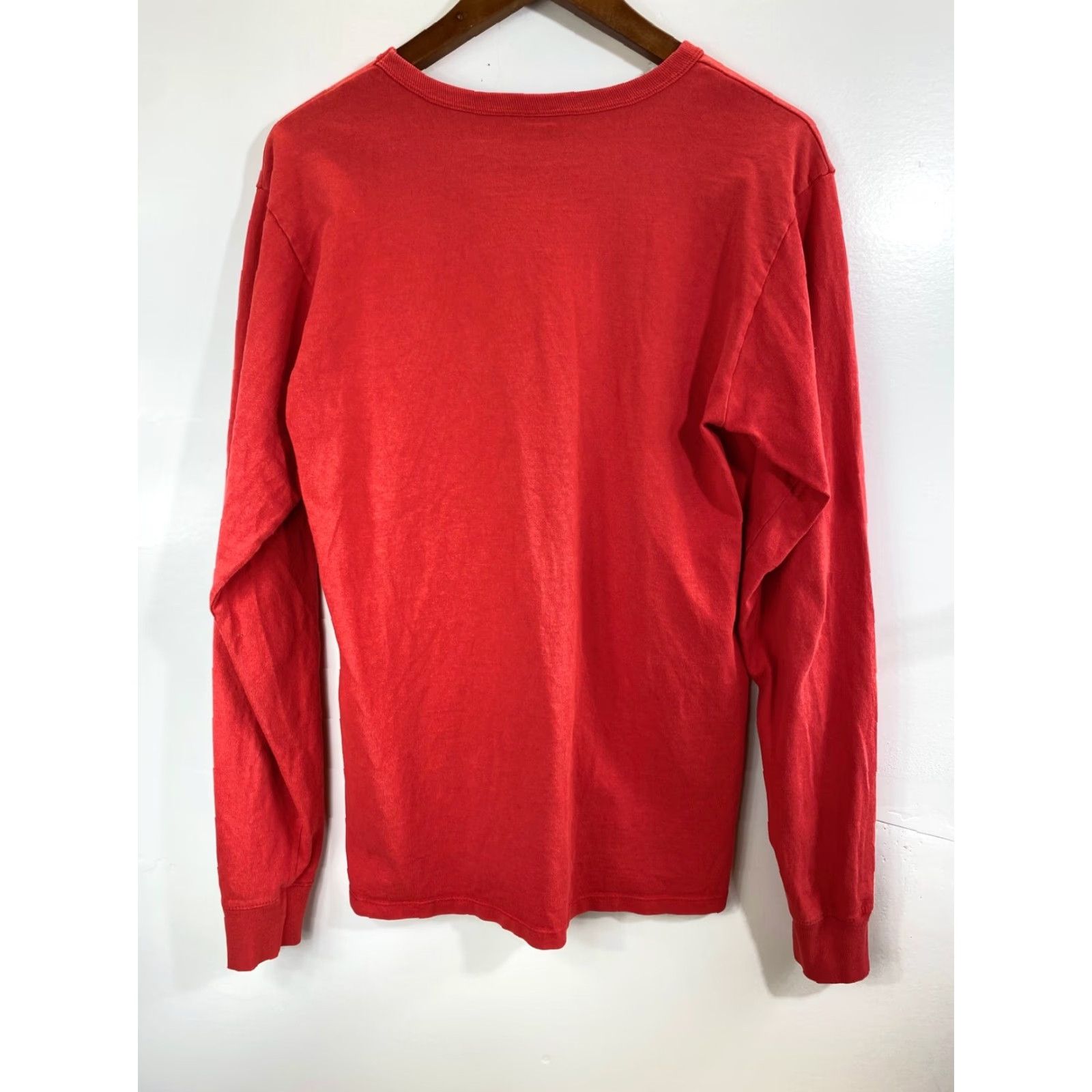Champion VTG Champion Red Long Sleeve T-Shirt Embroidered Crest Logo Stitch Crew Neck Men M Size US M / EU 48-50 / 2 - 3 Thumbnail