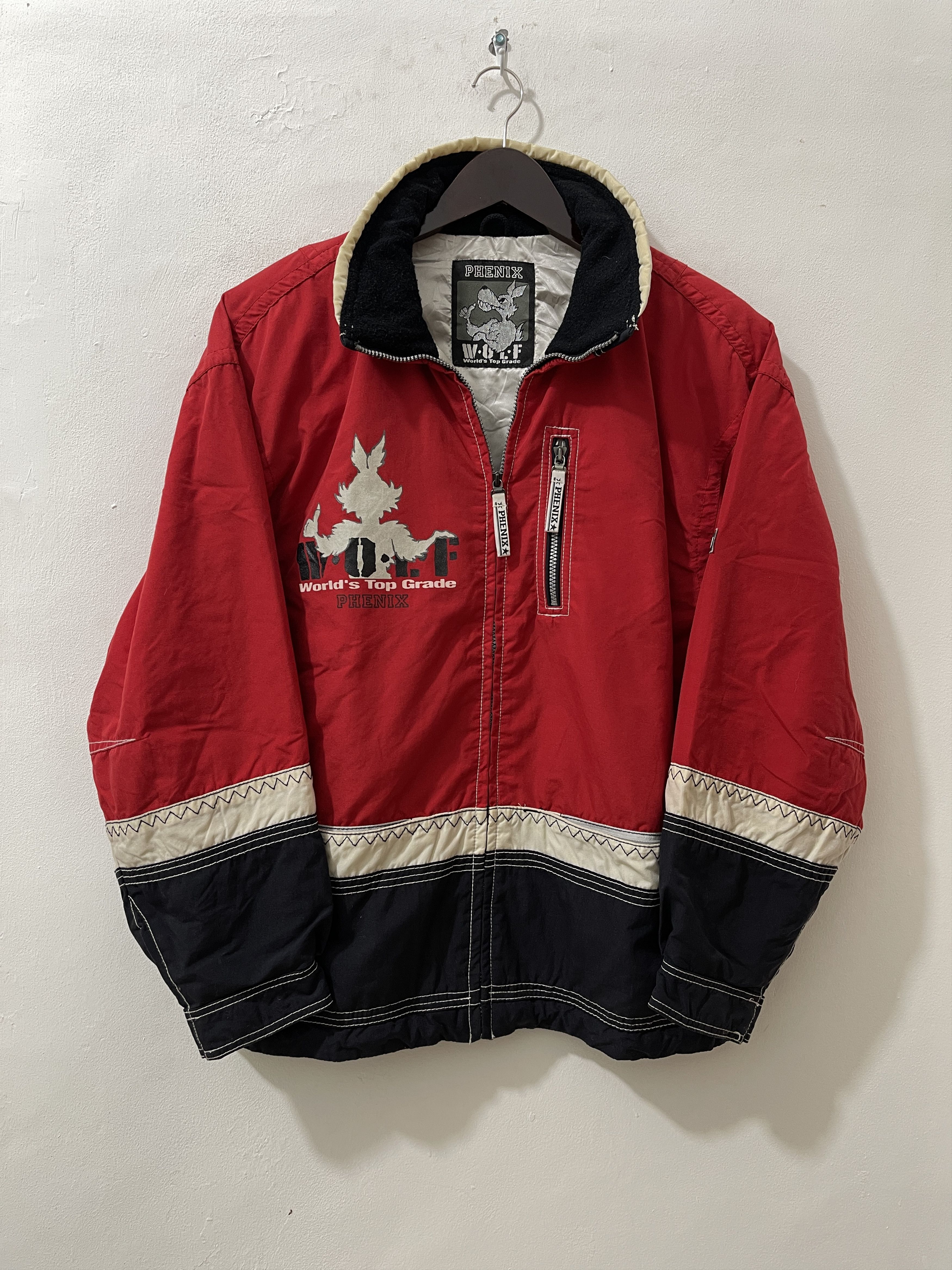 Japanese Brand Vintage Phenix Japanese Archive Rare Wolf Y2k Jacket Size US L / EU 52-54 / 3 - 3 Thumbnail