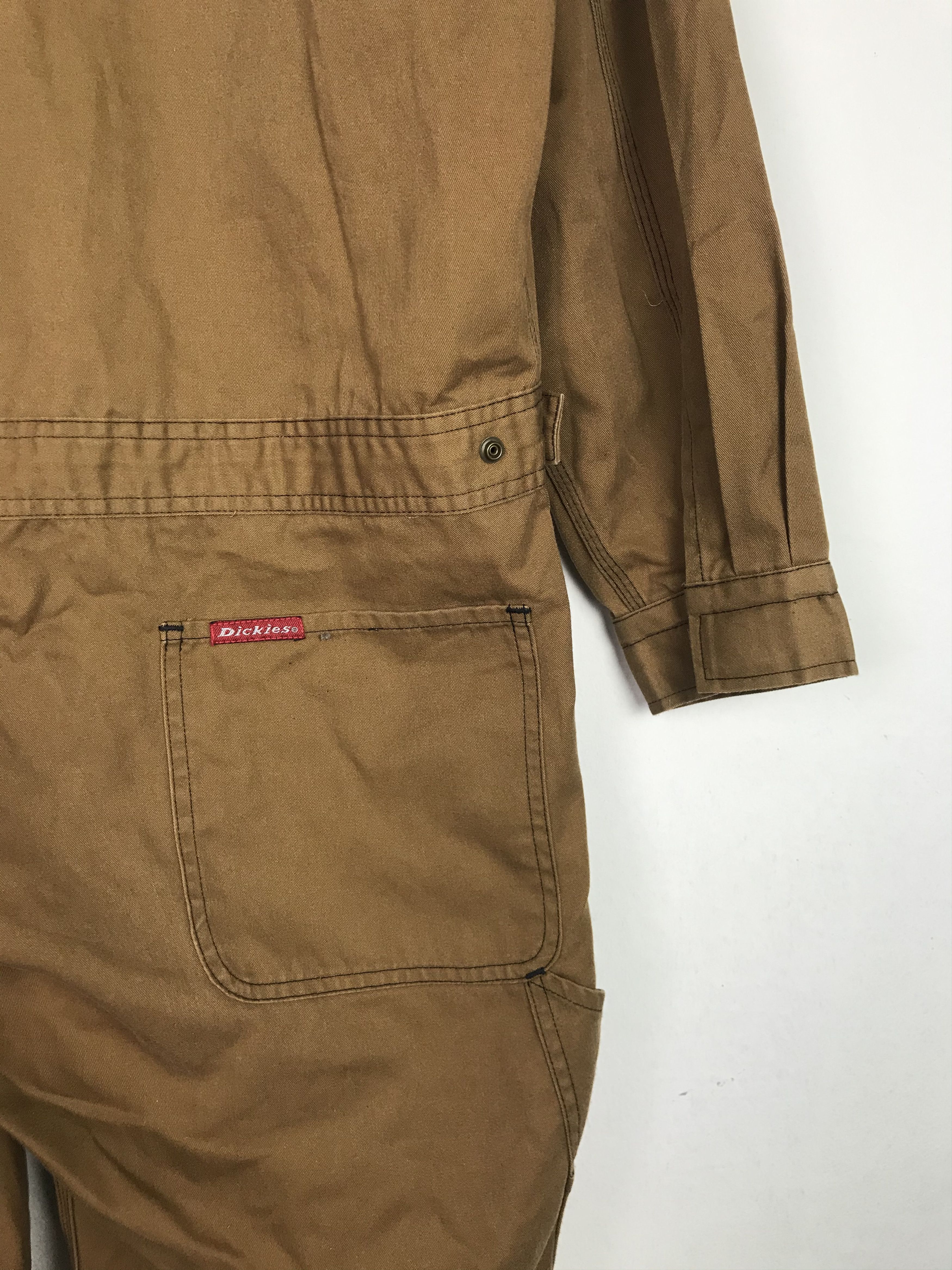Dickies × Japanese Brand × Vintage Vintage Dikies Rare Design Coveralls Size US 34 / EU 50 - 13 Thumbnail