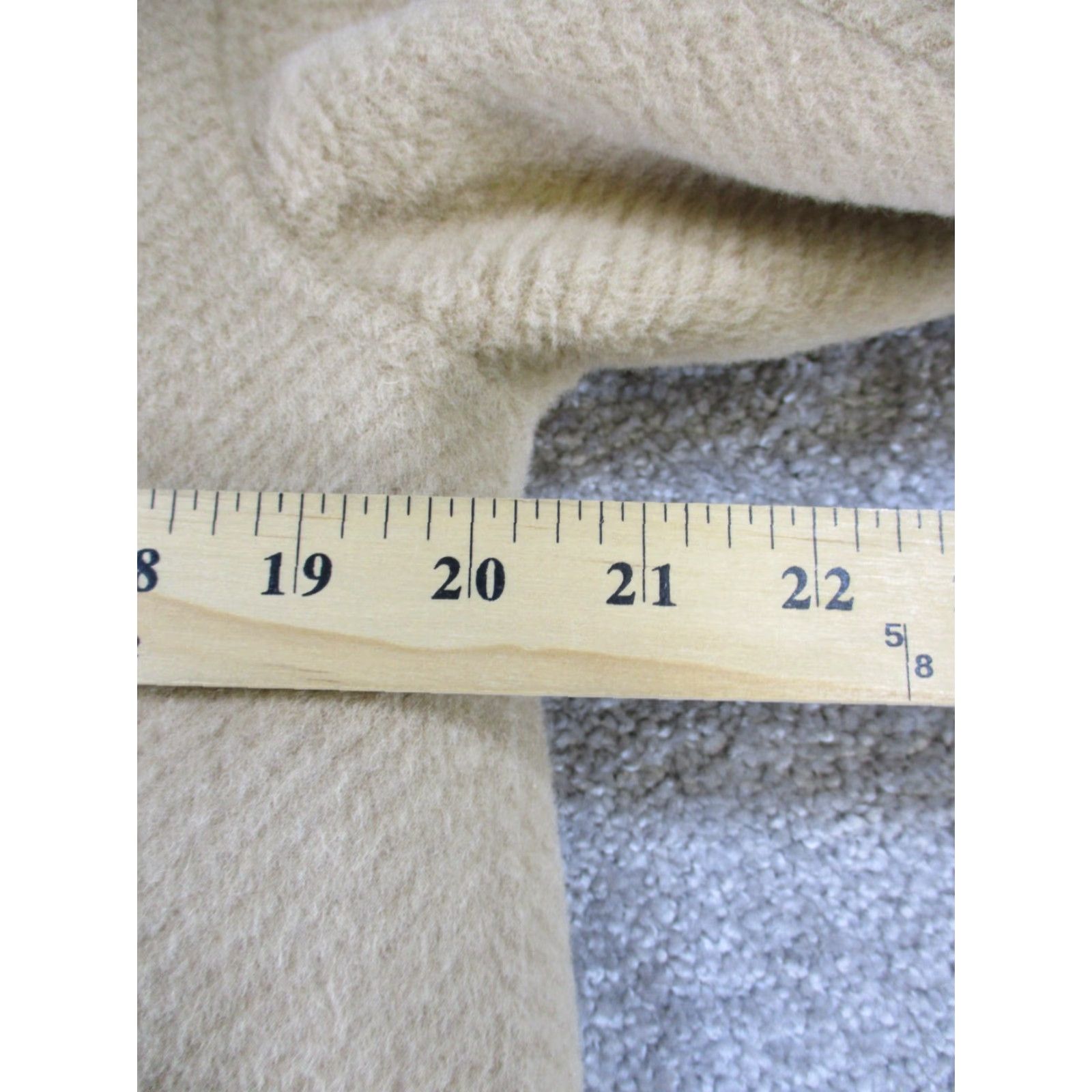 Vintage VINTAGE Thoery Over Coat Womens S Brown Wool Open Front Jacket Coat Size S / US 4 / IT 40 - 7 Thumbnail