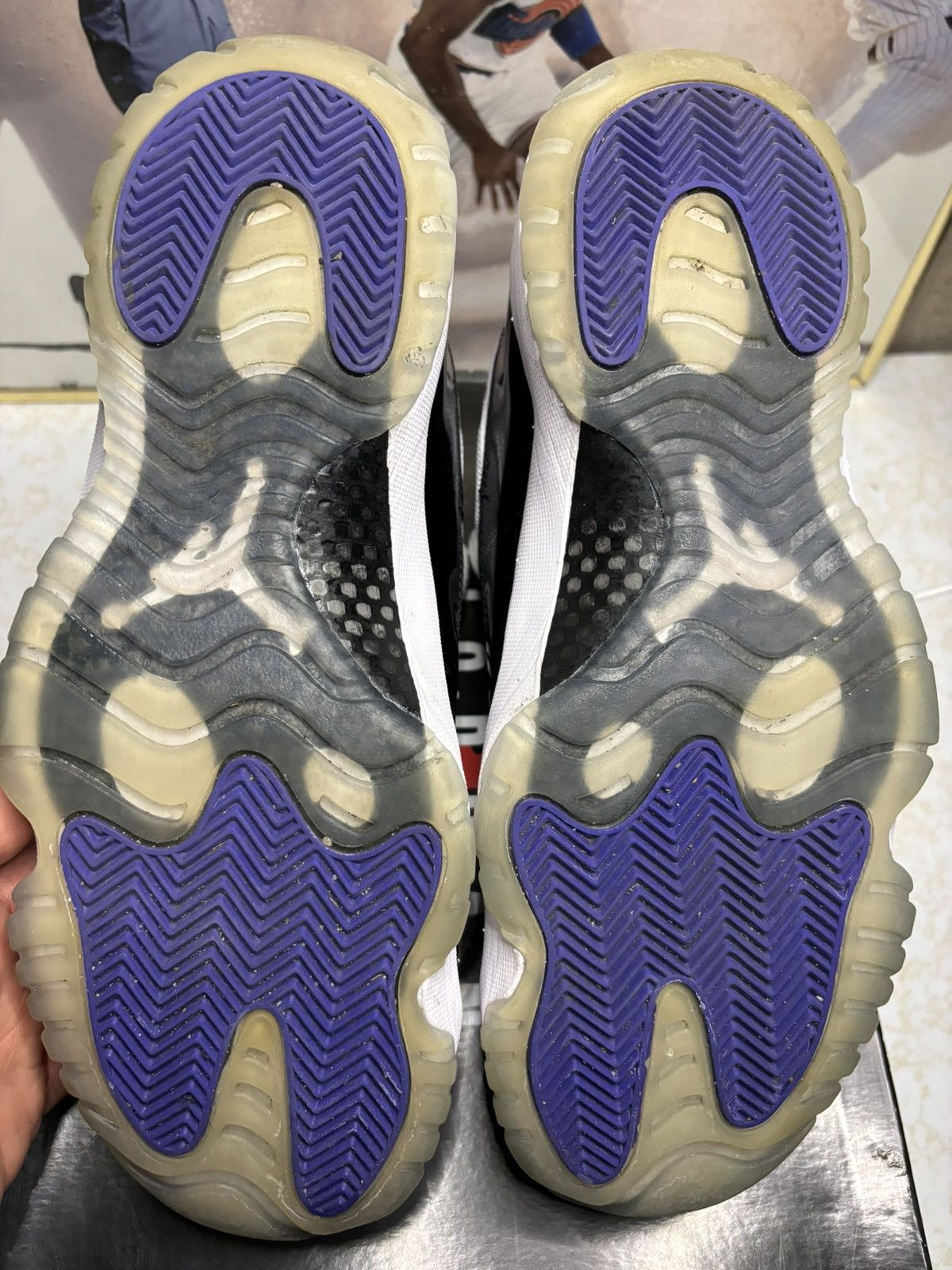 Jordan Brand Air Jordan 11 Retro 2018 Concord 2018 Size US 11 / EU 44 - 5 Thumbnail