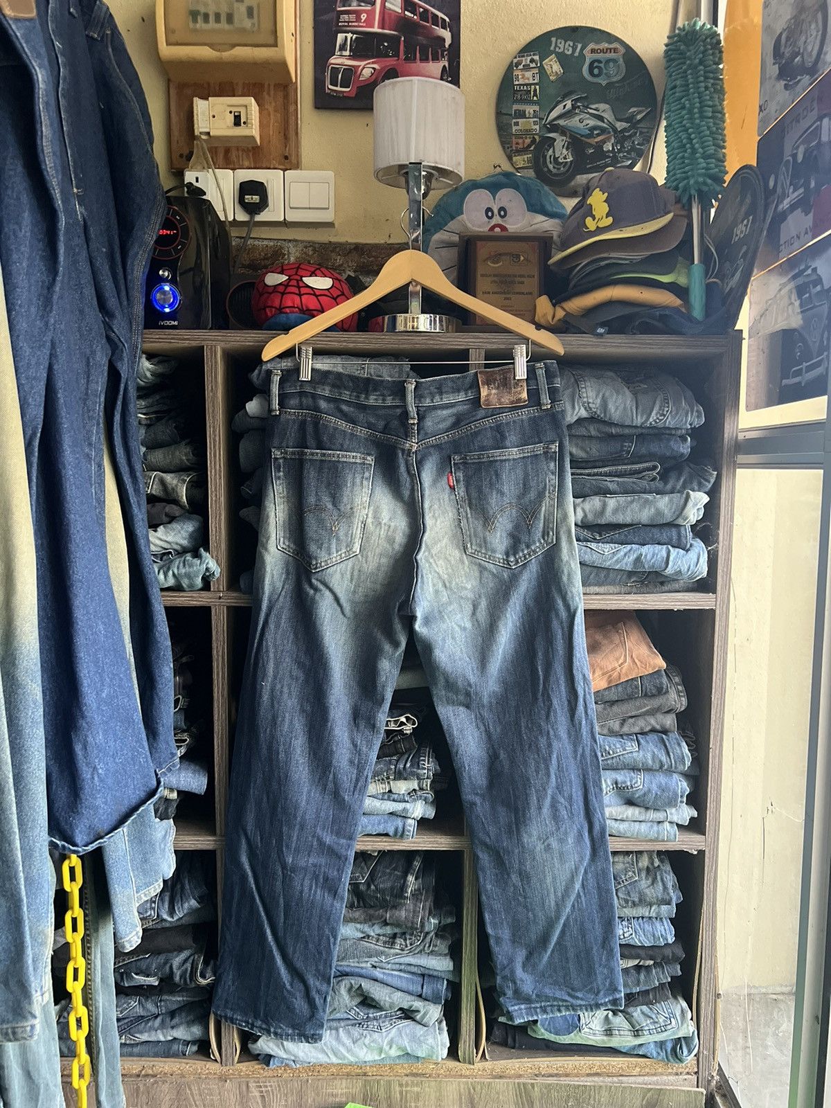 Edwin 🔥Made in Japan Edwin Distressed Denim Size US 35 - 3 Thumbnail