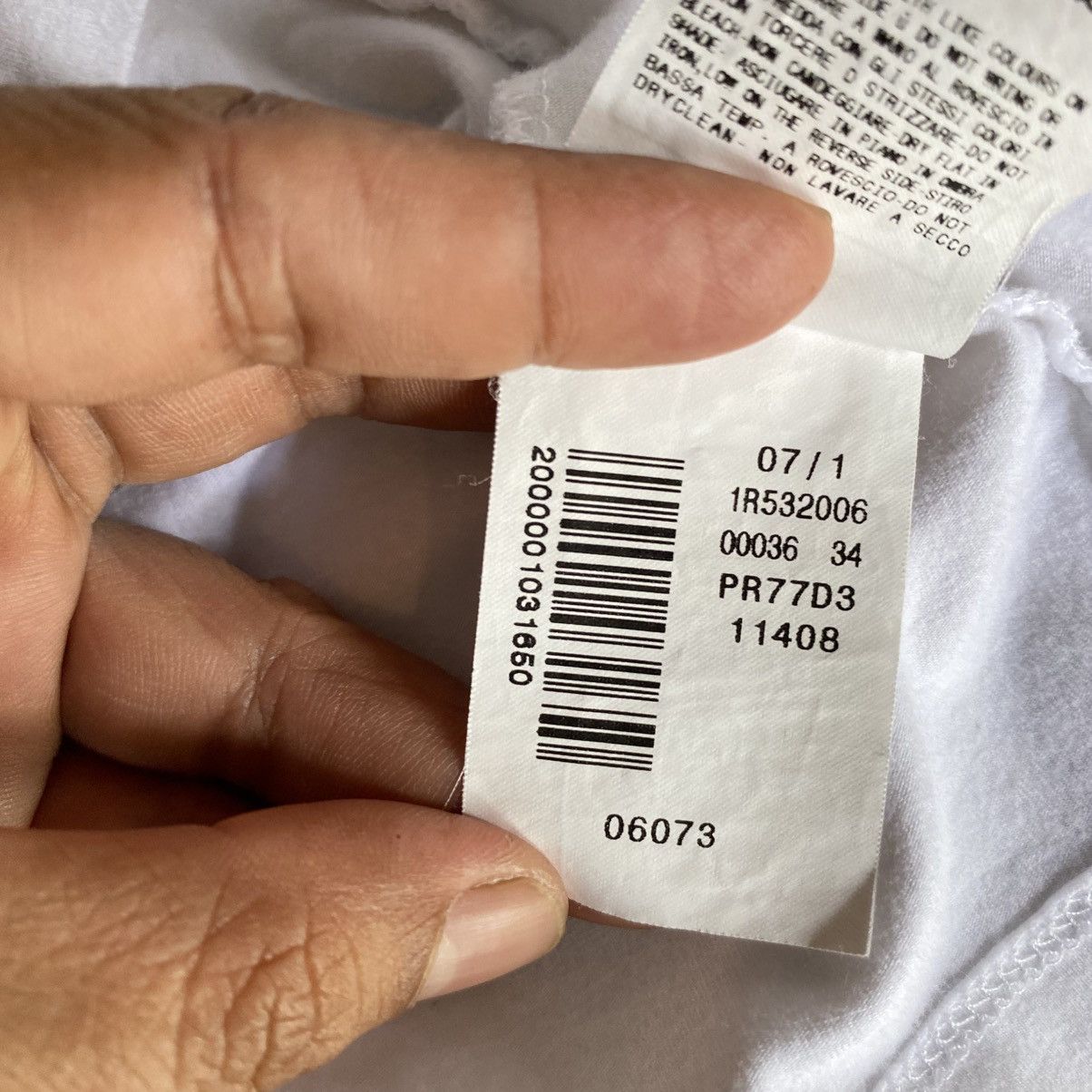 John Galliano John Galliano Y2K White Embellished Galliano Skull Tee Size S / US 4 / IT 40 - 17 Thumbnail