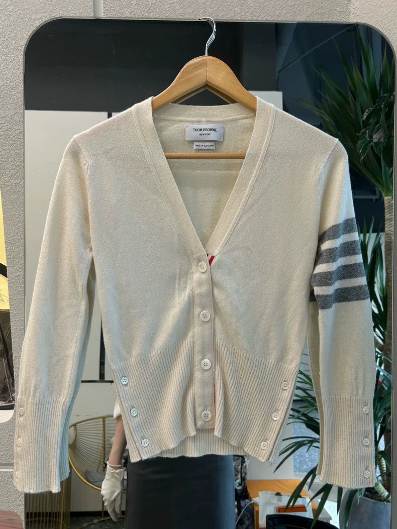 Thom Browne Thom Browne Knitted women's cardigan Size S / US 4 / IT 40 - 1 Thumbnail
