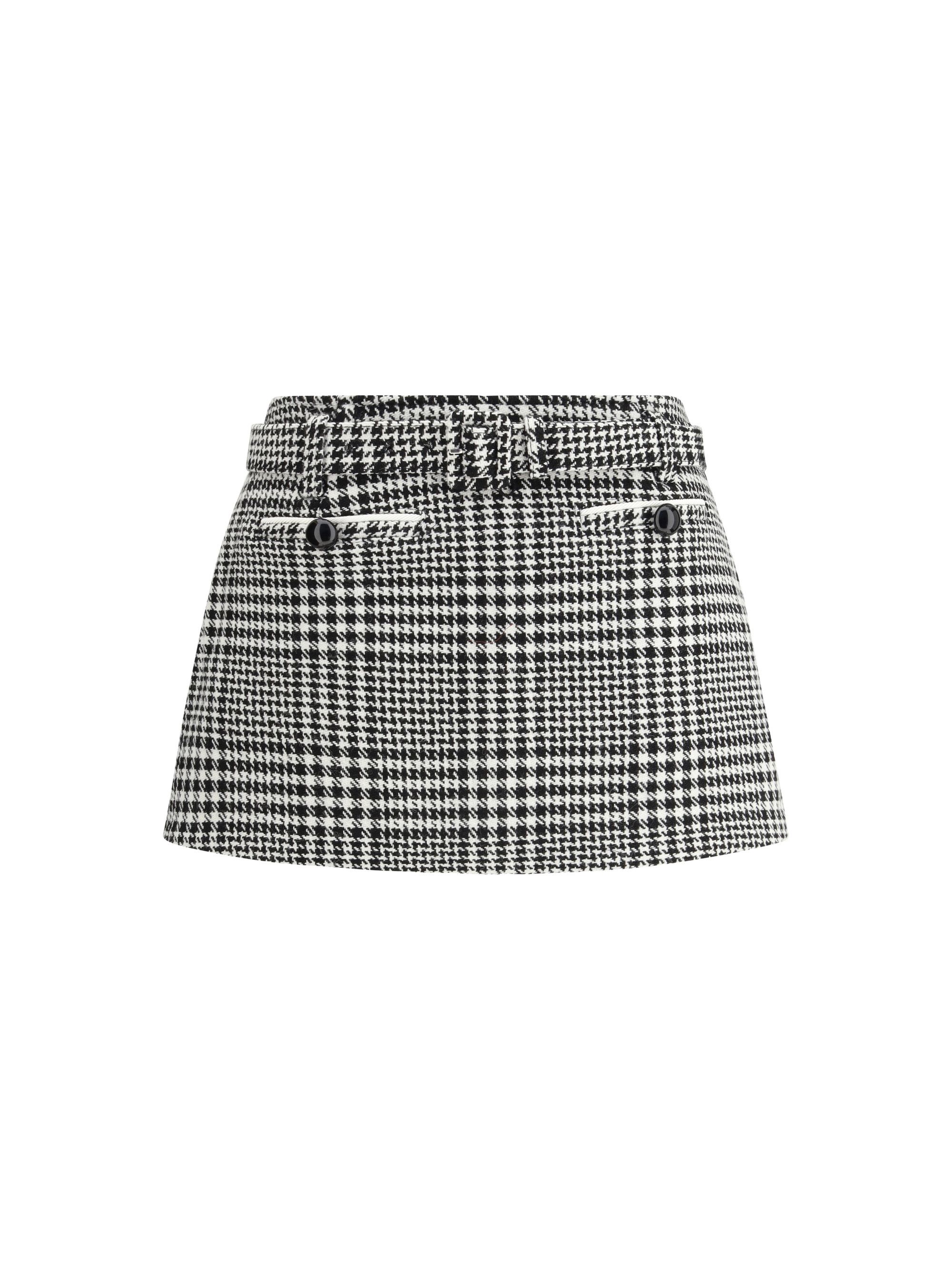 スカート SELF PORTRAIT PRINCE OF WALES CHECK PLEATED MIDI SKIRT Self-portrait Prince Of Wales Check Pleated Midi Skirt In