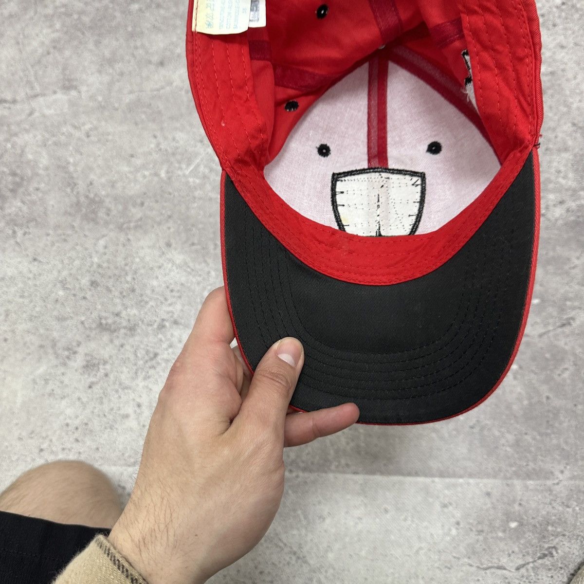 Ferrari Vintage 90s Formula 1 Ferrari cap Made in Italy racing y2k Size ONE SIZE - 8 Thumbnail