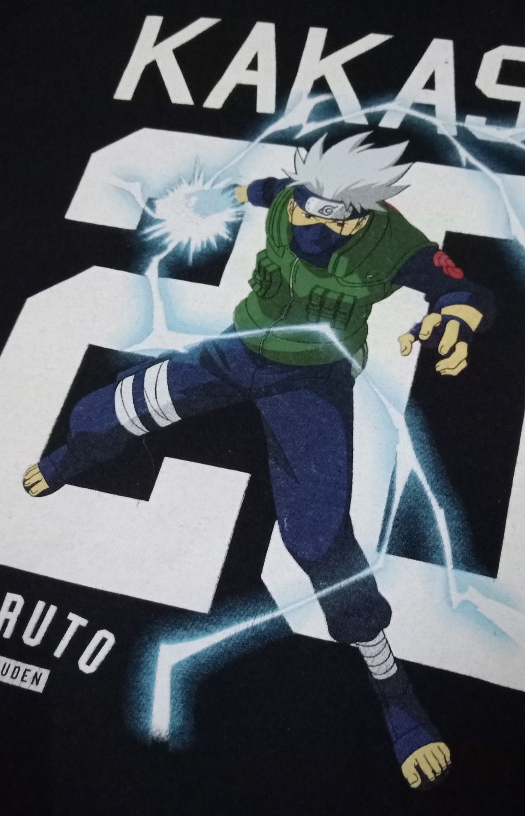 Anime × Japanese Brand × Vintage Vintage Kakashi Hatake : Naruto Shippuden T-shirt Size US L / EU 52-54 / 3 - 5 Thumbnail