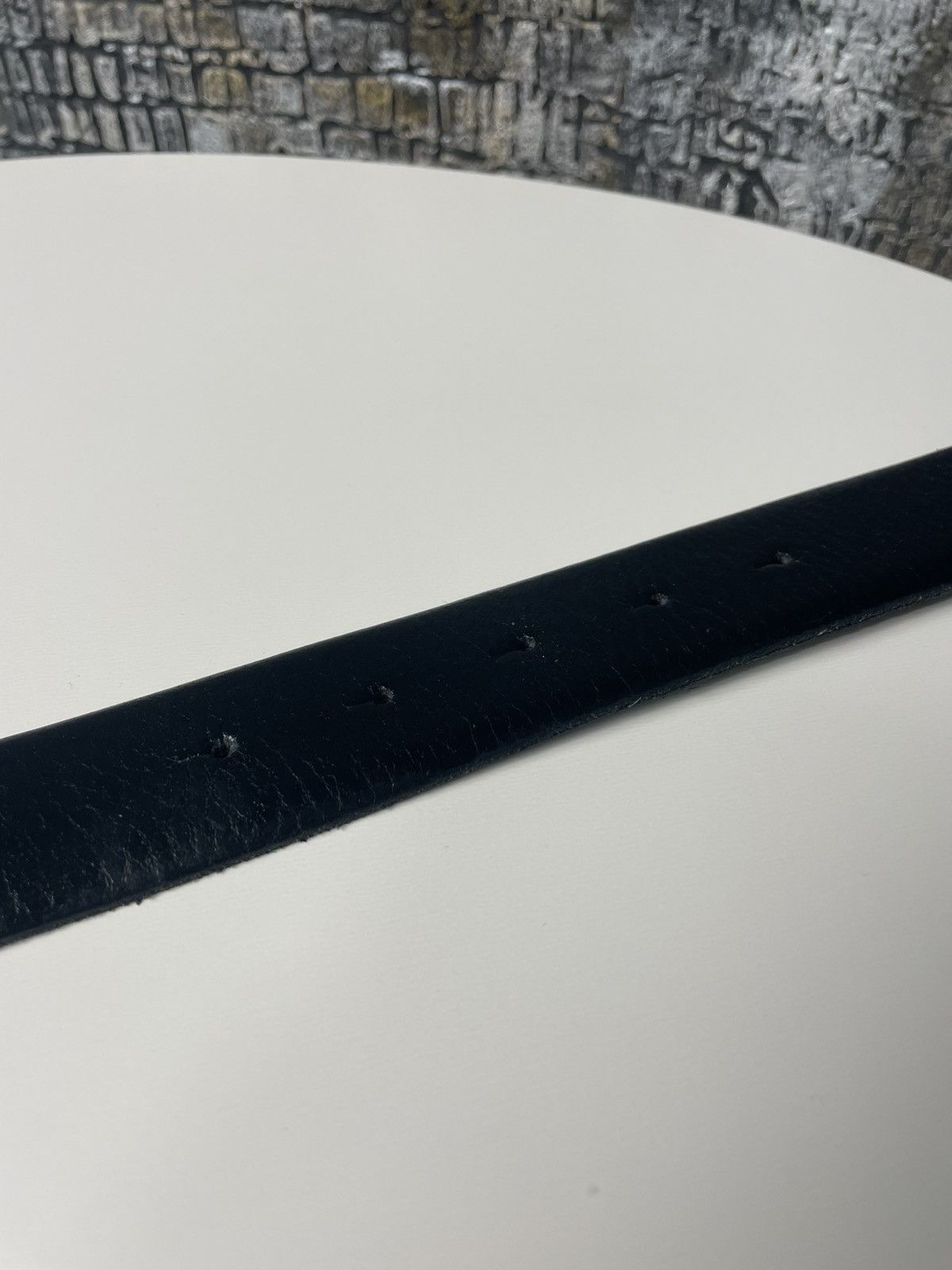 Versace VERSACE LEATHER BELT Y2K LEATHER BLACK Size ONE SIZE - 14 Thumbnail