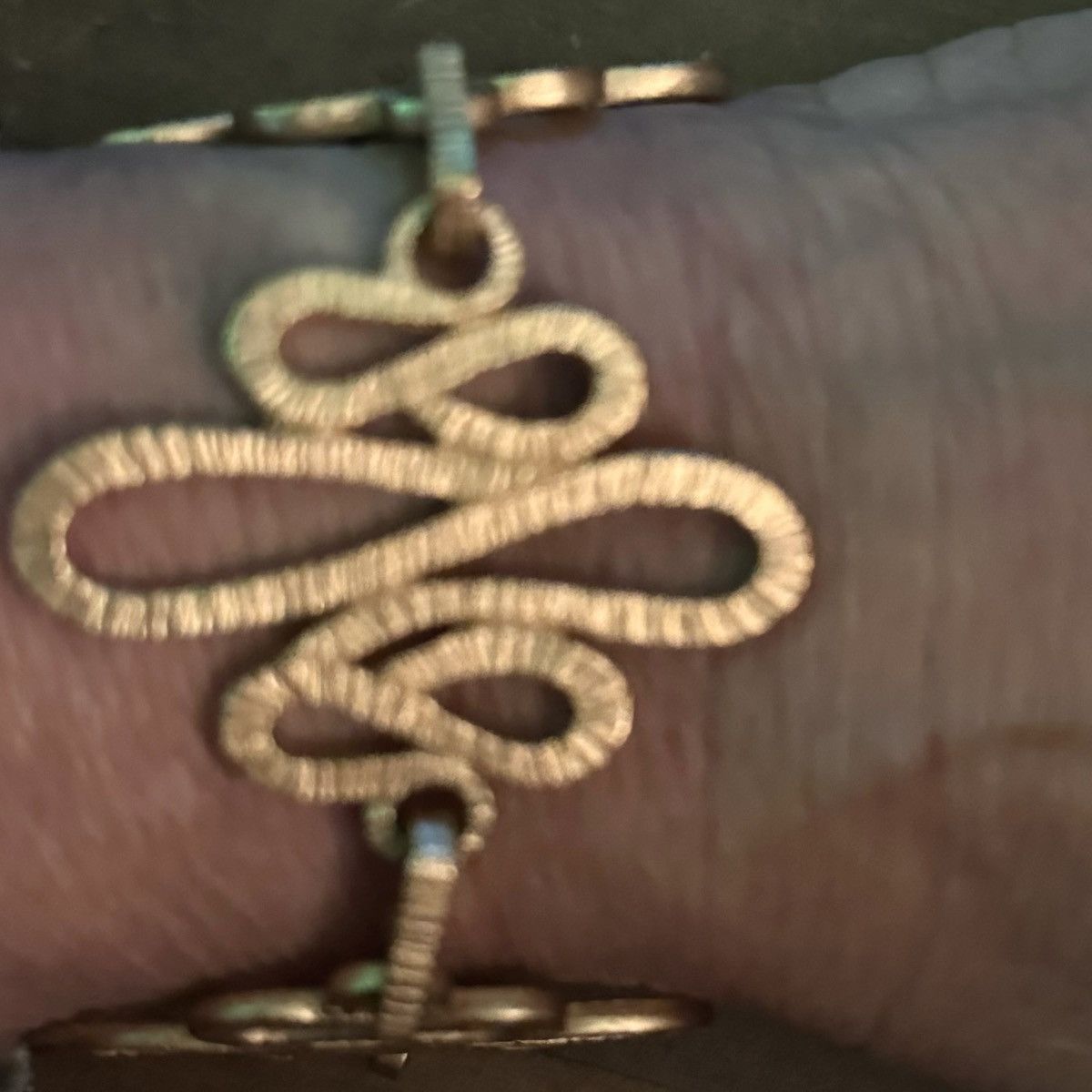 Monet Vintage Monet swirly link bracelet Size ONE SIZE - 3 Thumbnail