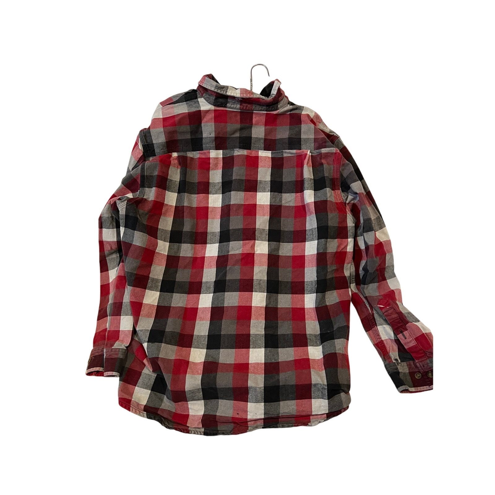 Carhartt Carhartt Red Black Checker Heavy Flannel Mens XL Size US XL / EU 56 / 4 - 2 Thumbnail