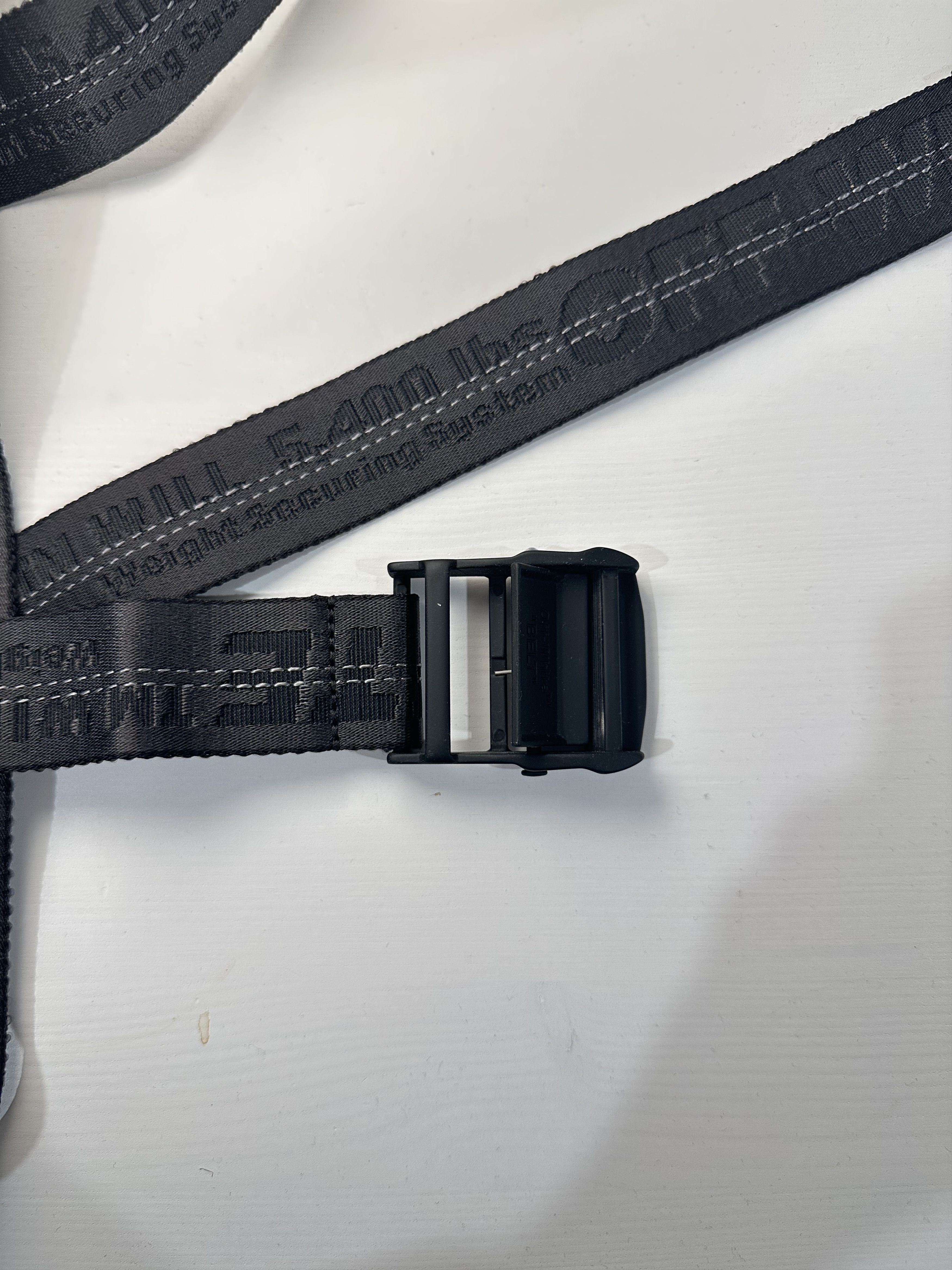 Off-White SS20 Industrial Belt Size ONE SIZE - 3 Thumbnail