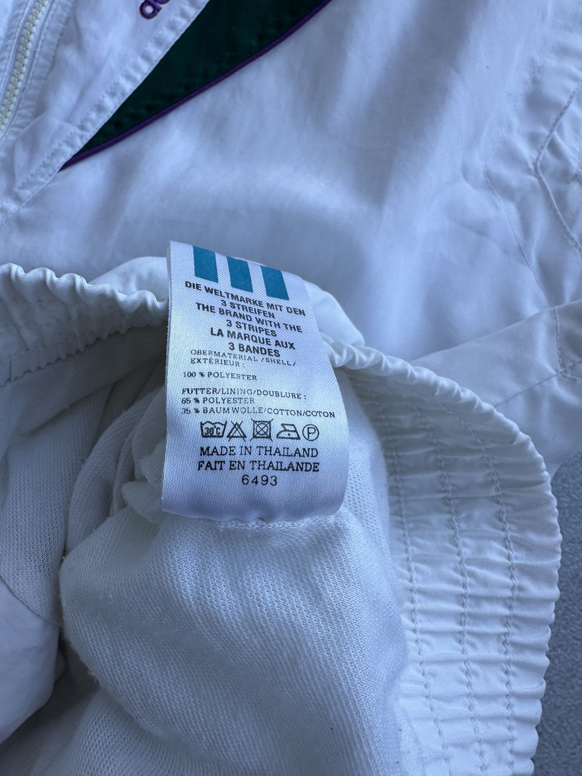 Adidas × Vintage Vintage Adidas 90s White Vest Size US XL / EU 56 / 4 - 9 Thumbnail
