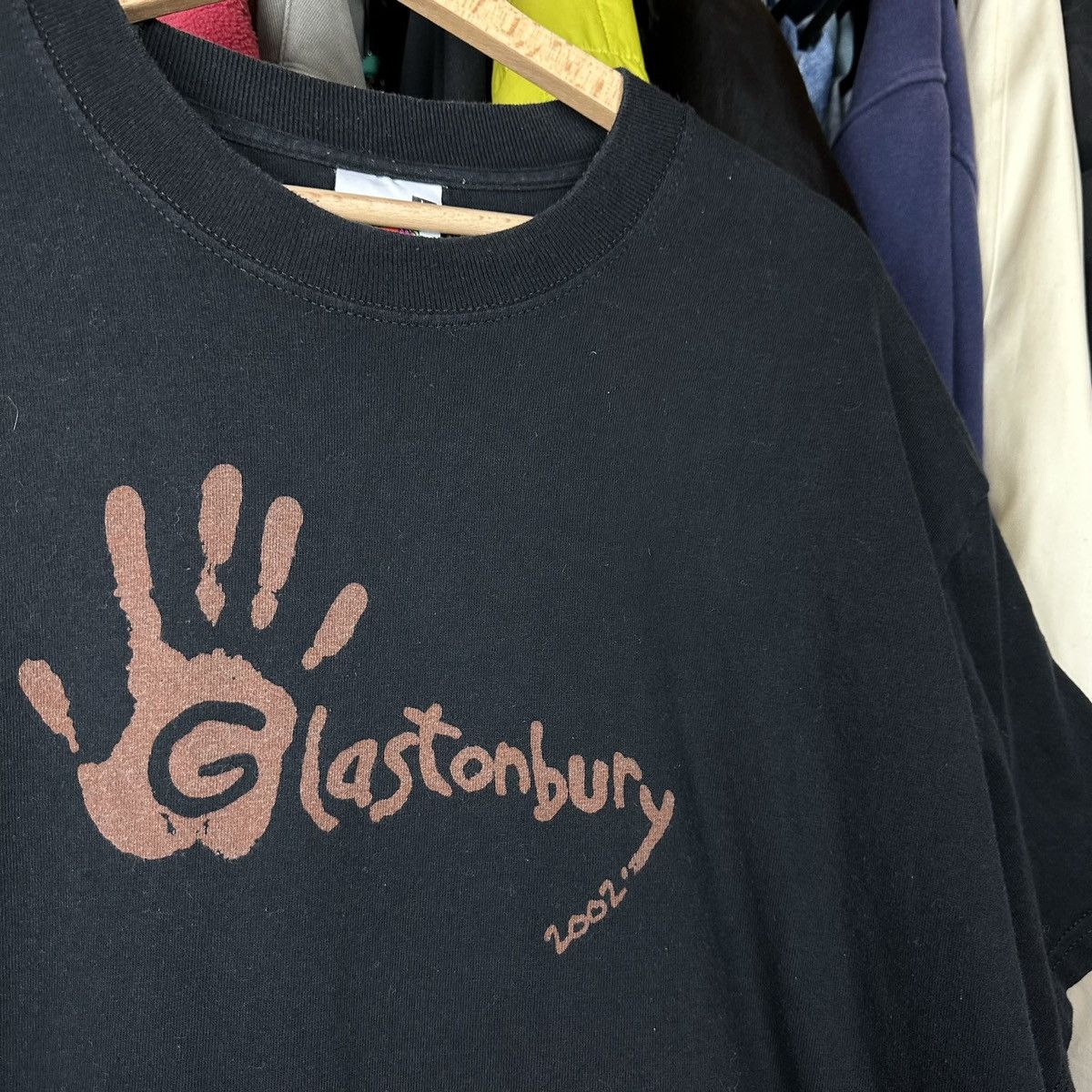 Band Tees Glastonbury 2002 Festival T-Shirt Merch Rock Band L Size US L / EU 52-54 / 3 - 2 Thumbnail