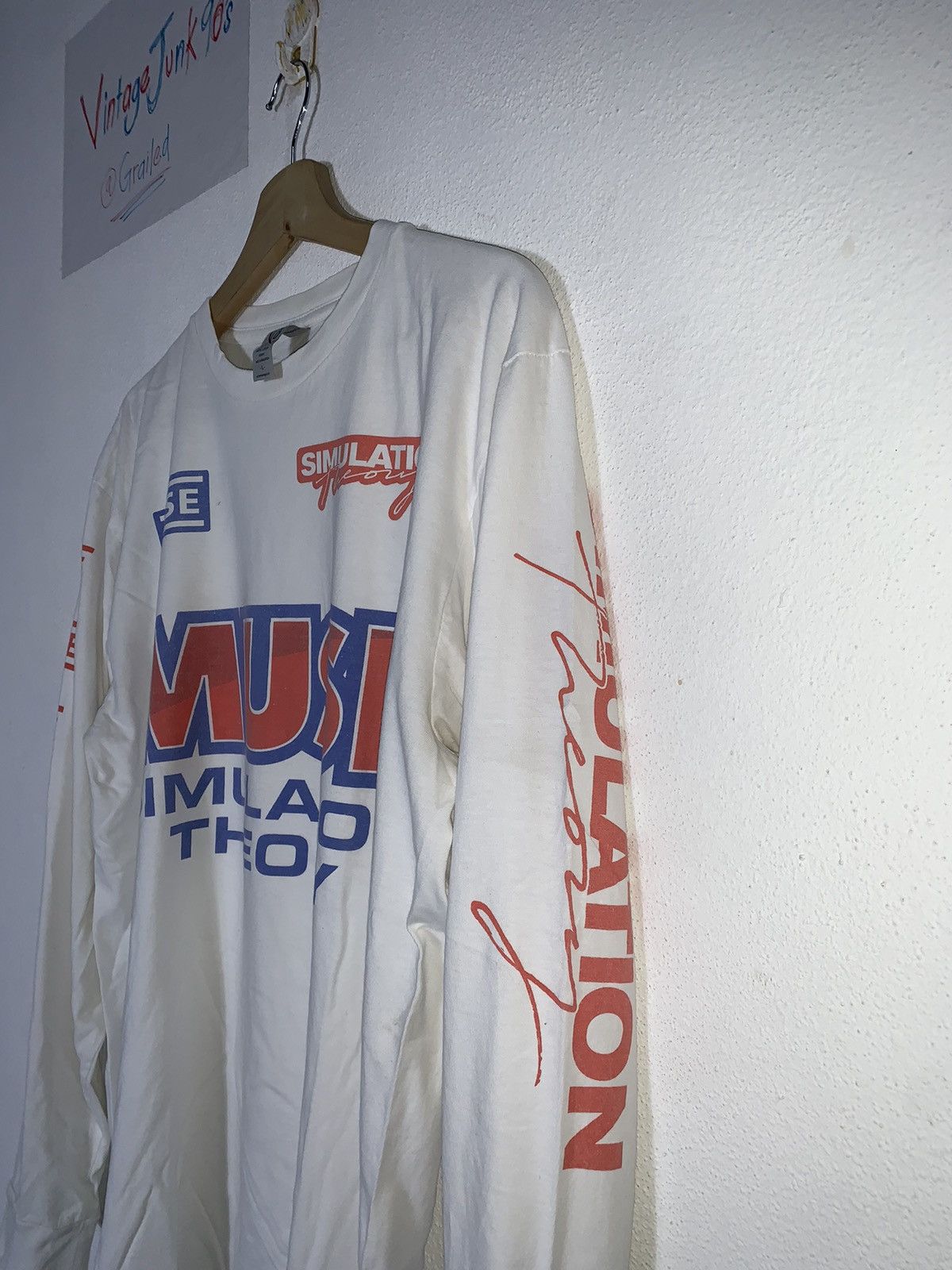 Band Tees MUSE BAND Long Sleeve t-shirt(Simulation theory) Size US M / EU 48-50 / 2 - 3 Thumbnail