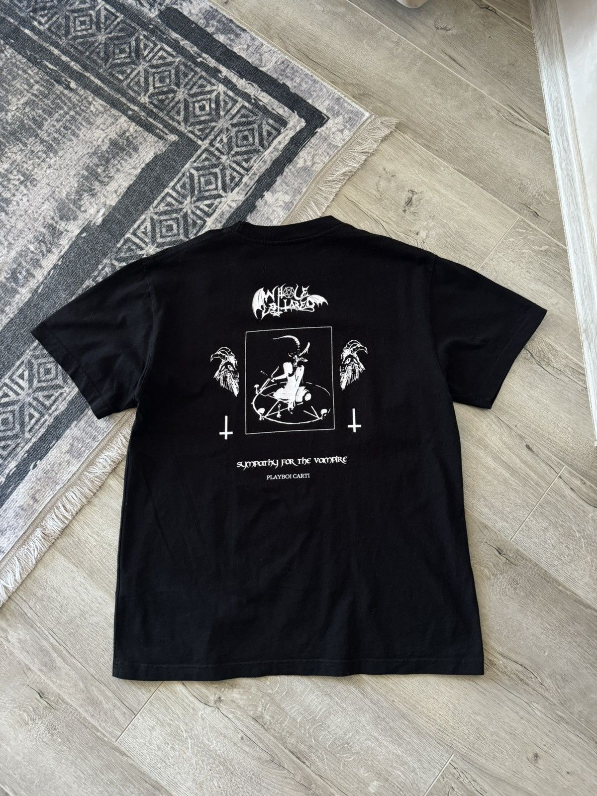 Playboi Carti Playboi Carti Whole Lotta Red Black Made in USA Shirt Size US L / EU 52-54 / 3 - 5 Thumbnail
