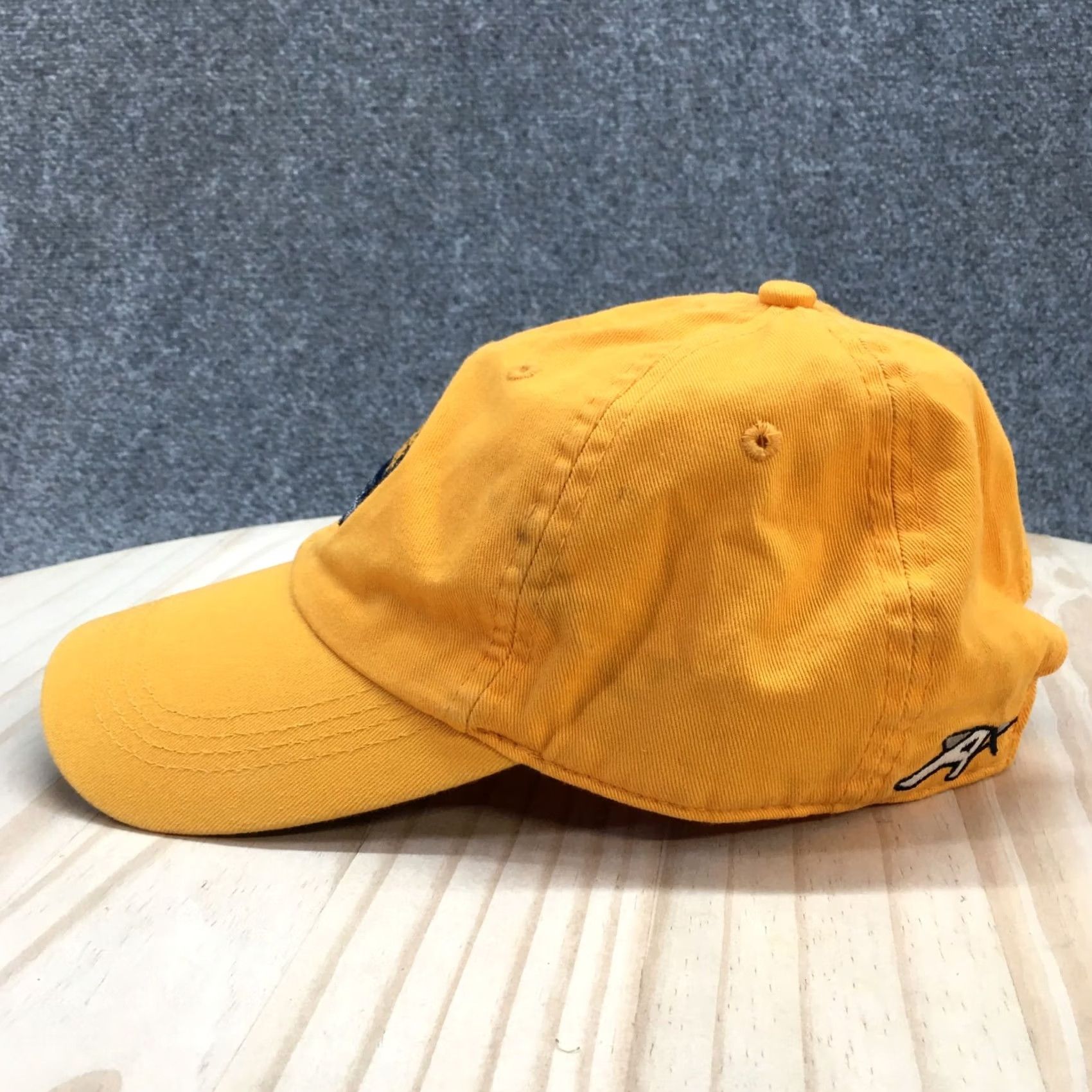 Vintage Ahead Oak Glen Baseball Cap Hat Extreme Fit One Size Yellow Embroidered Mens Size ONE SIZE - 4 Thumbnail