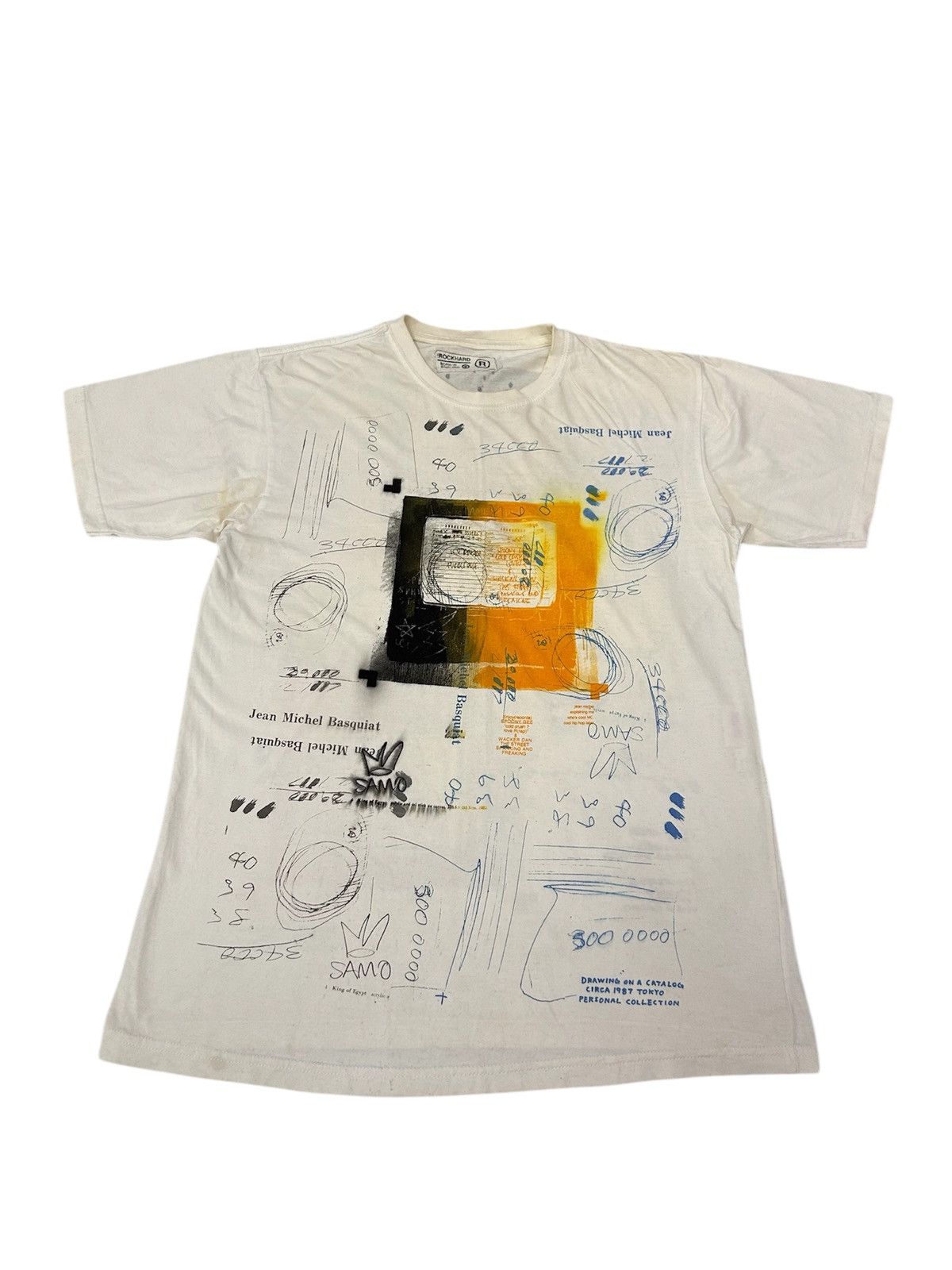 Designer × Jean-Michel Basquiat Vintage y2k Jean-Michel Basquiat Pop Art Designer Tee Size US M / EU 48-50 / 2 - 1 Thumbnail