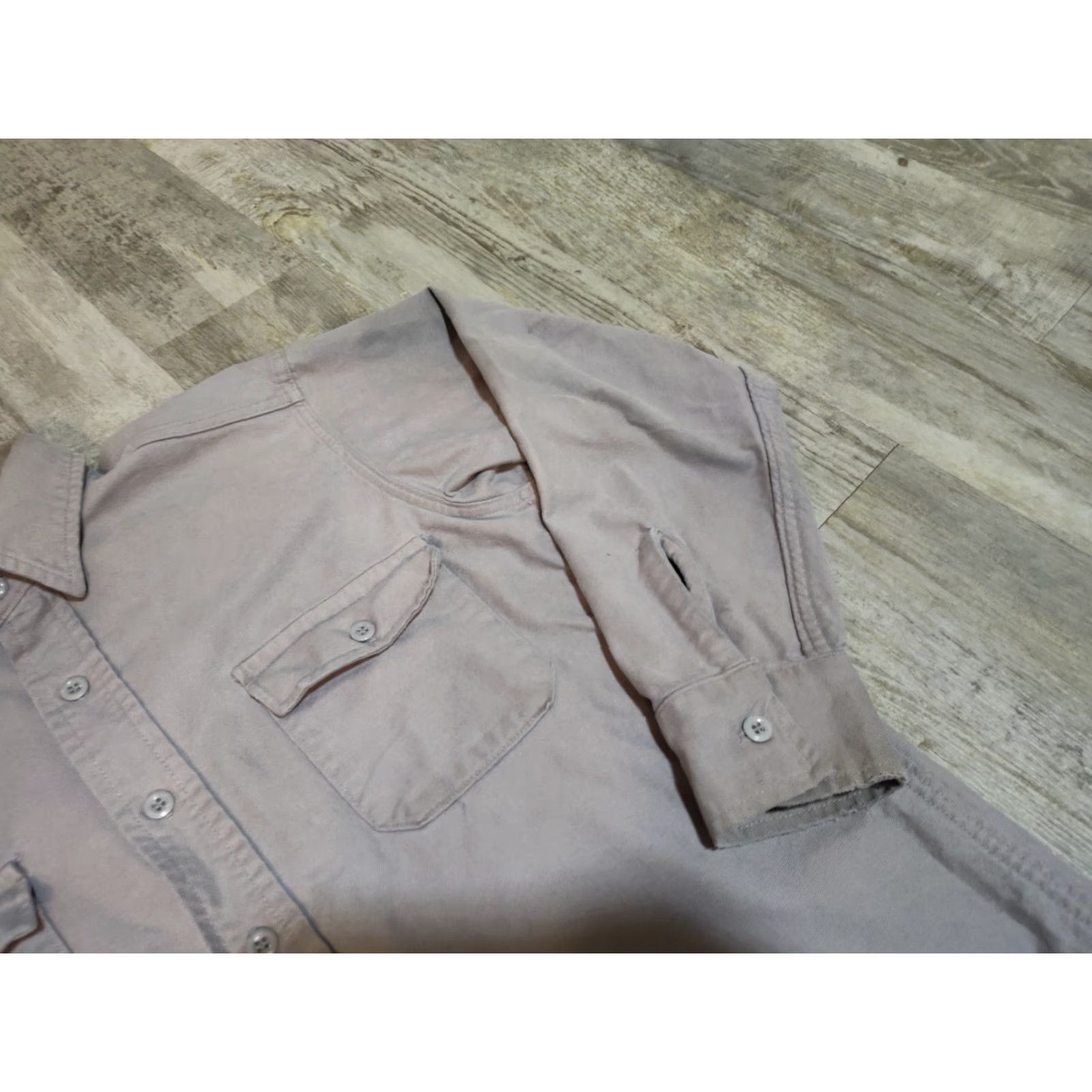 CO VINTAGE Deerskin Melton Shirt Co. Flannel Shirt Men's L Tan Button-Up Outdoor Hunting Size US L / EU 52-54 / 3 - 4 Thumbnail