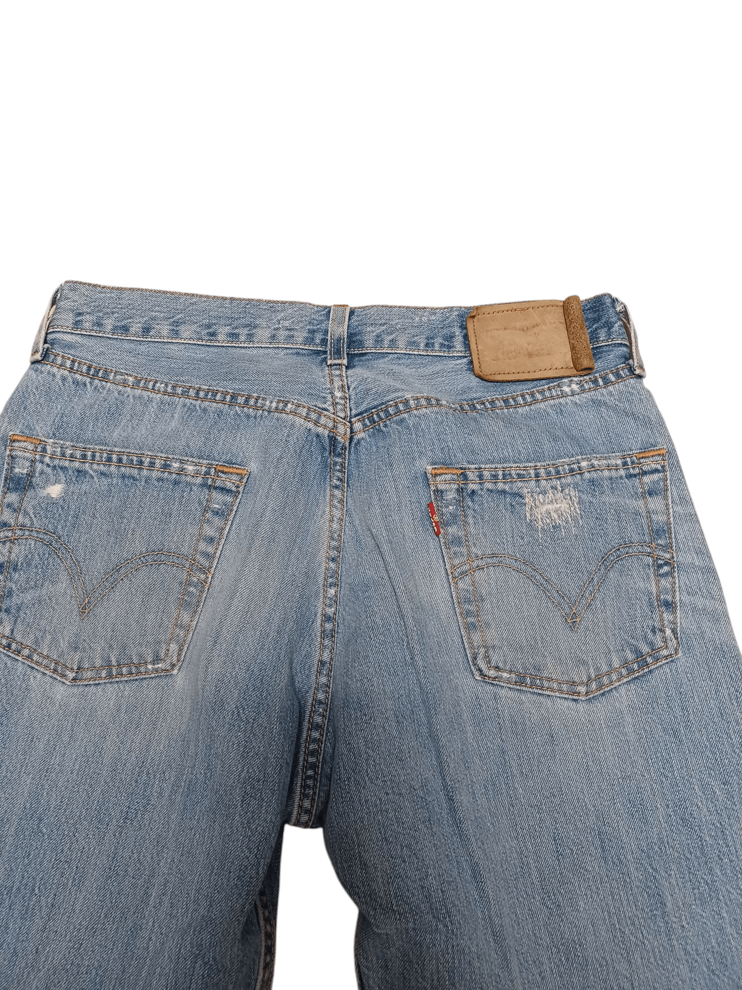 Levi's Vintage Clothing LEVIS DISTRESSED VINTAGE MADE IN HUNGARY W30 L32 JEANS DENIM Size US 30 / EU 46 - 6 Thumbnail