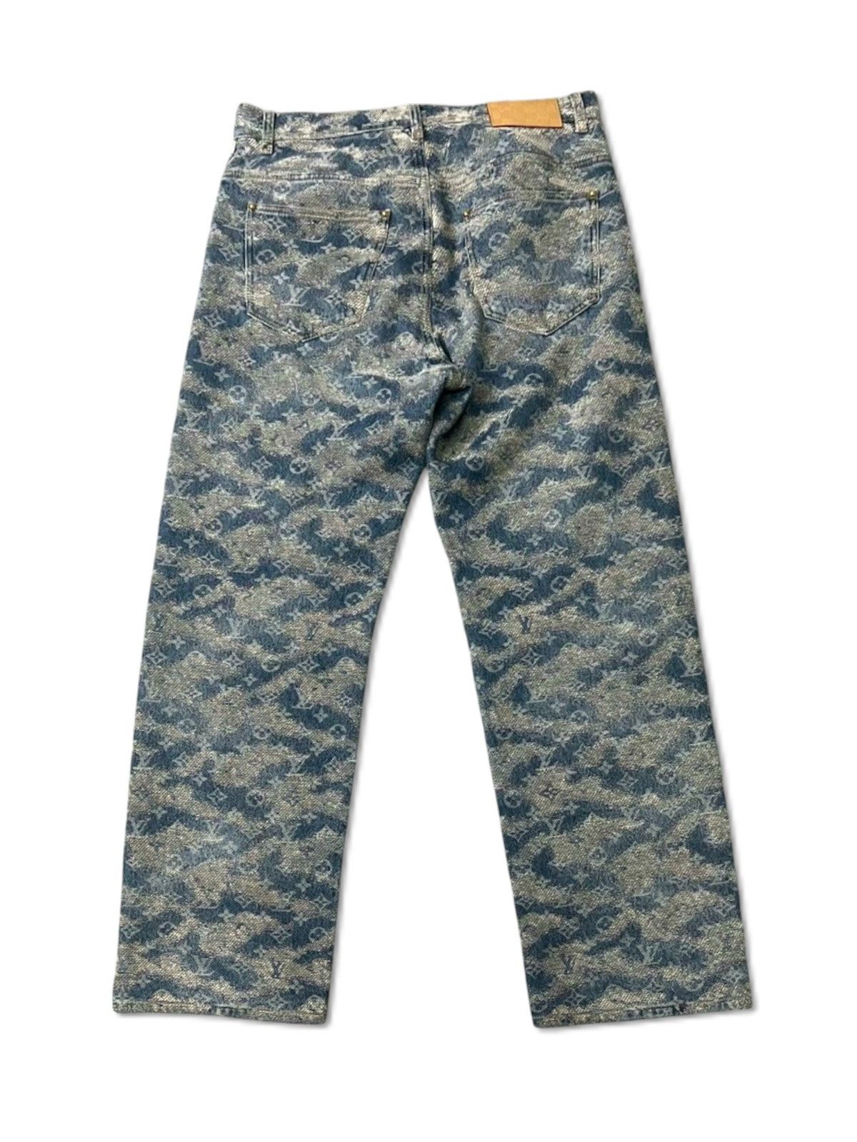 Louis Vuitton Louis Vuitton 32 Monogram camo Denim Skate Pants Size US 32 / EU 48 - 3 Thumbnail