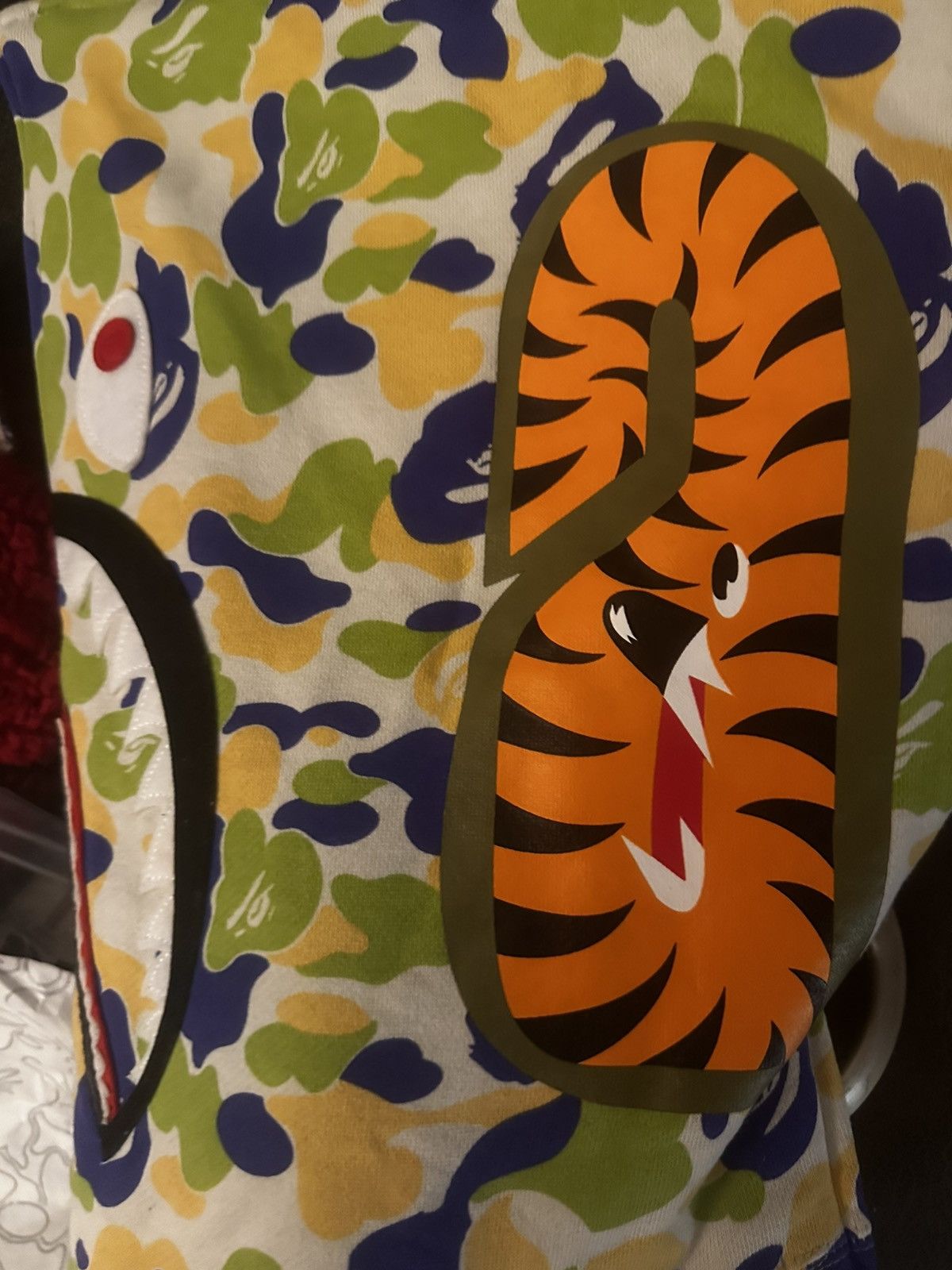 Bape BAPE Store New Jersey Separate Shark Full Zip Hoodie XXL Size US XXL / EU 58 / 5 - 5 Thumbnail
