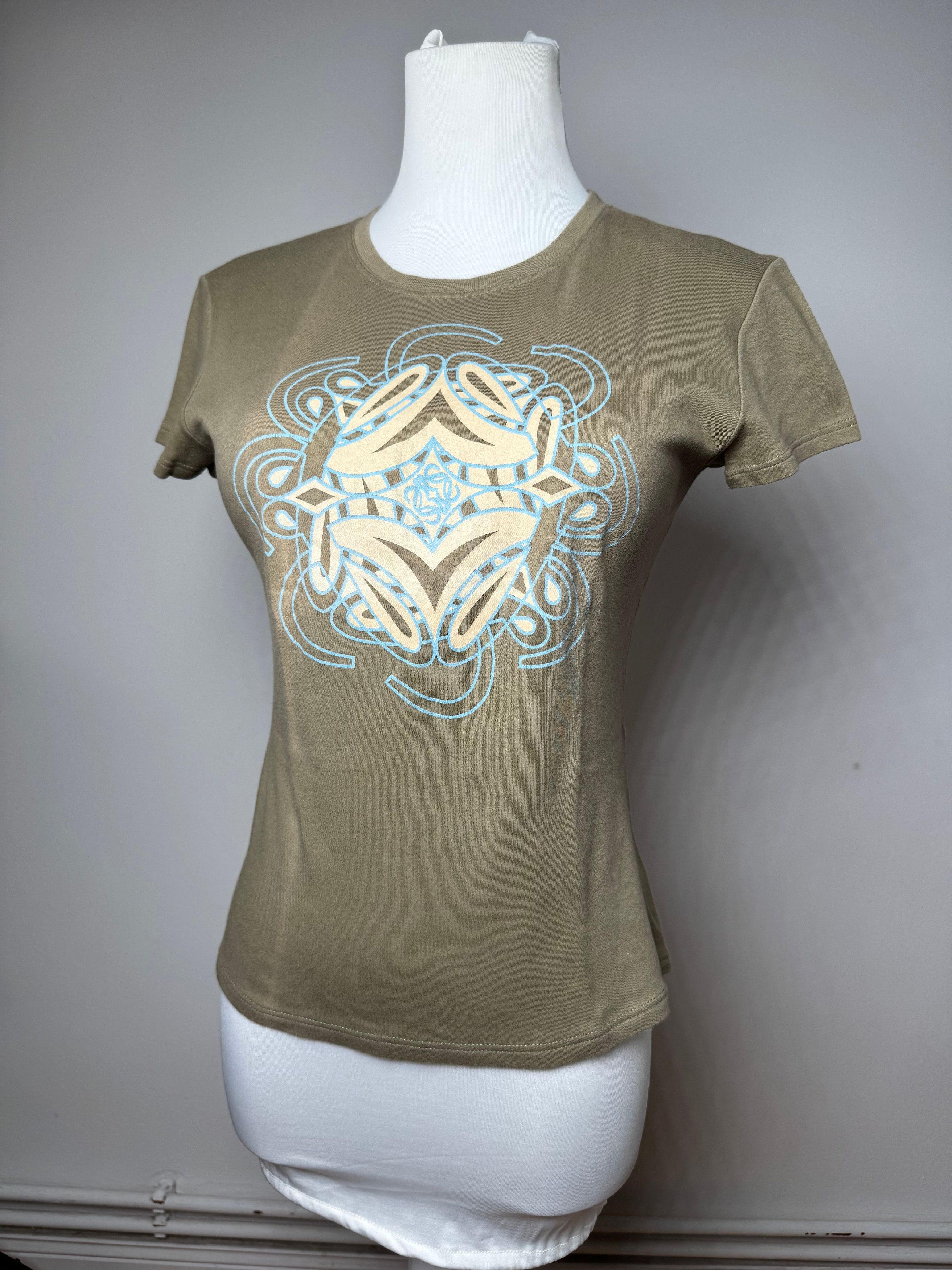 Loewe Vintage Madrid Khaki T-Shirt S/M Size S / US 4 / IT 40 - 1 Thumbnail