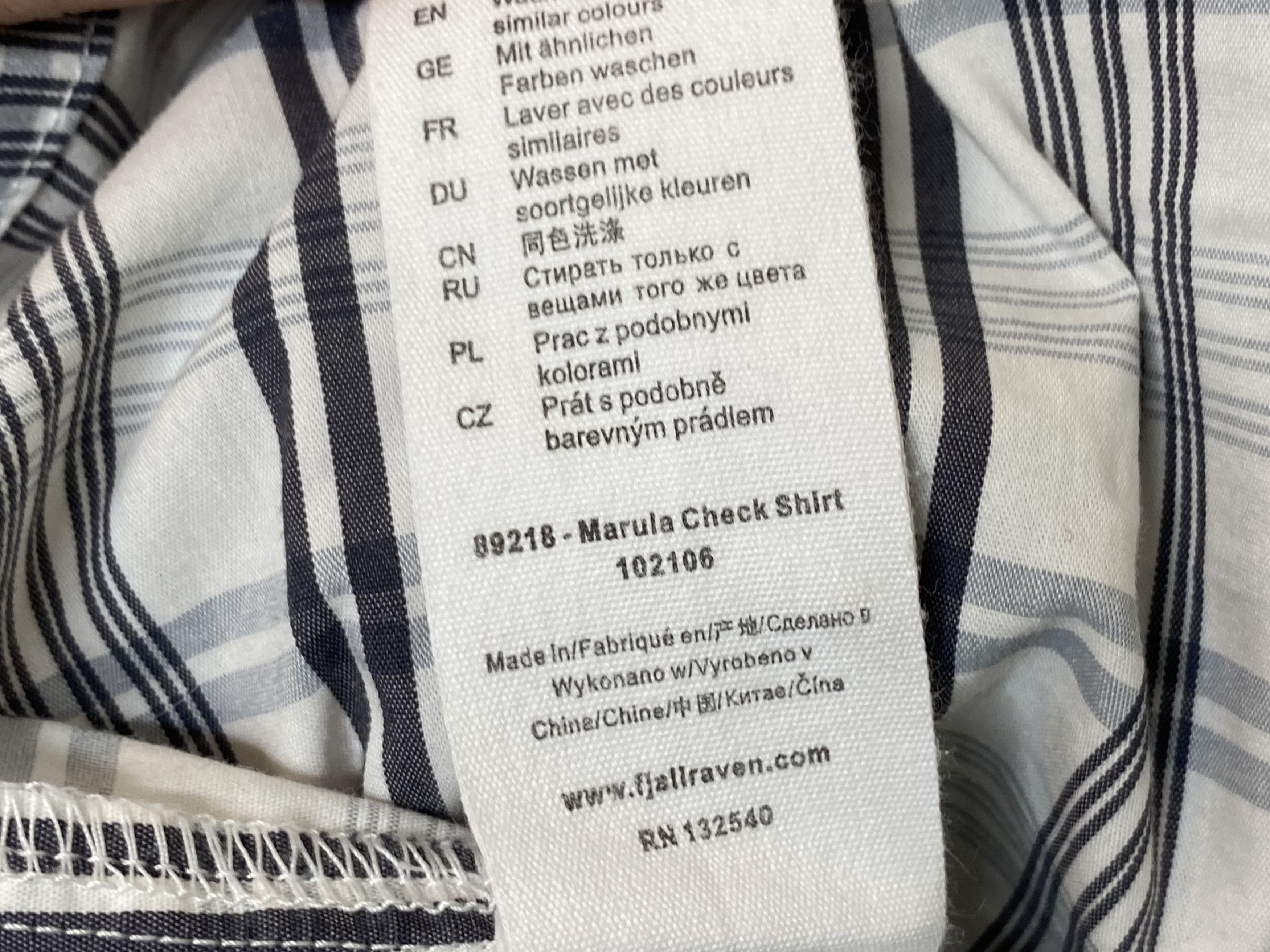Fjallraven FJALLRAVEN MATILDA CHECK SHIRT WOMEN’S BUTTON UP Size L / US 10 / IT 46 - 9 Thumbnail