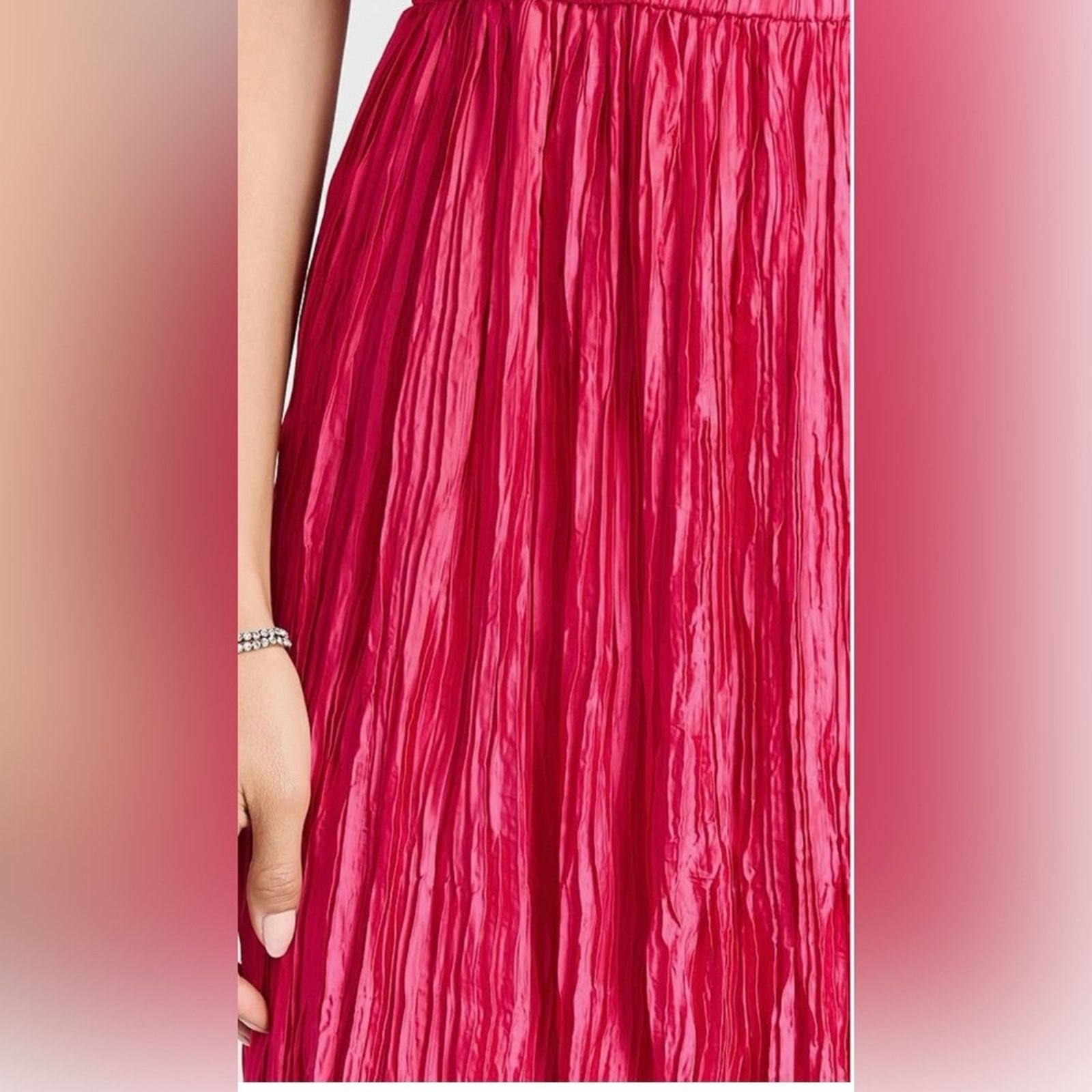 Ulla Johnson NWT Ulla Johnson $650 Pink Dress tie spaghetti strap Size 10 Size L / US 10 / IT 46 - 5 Thumbnail