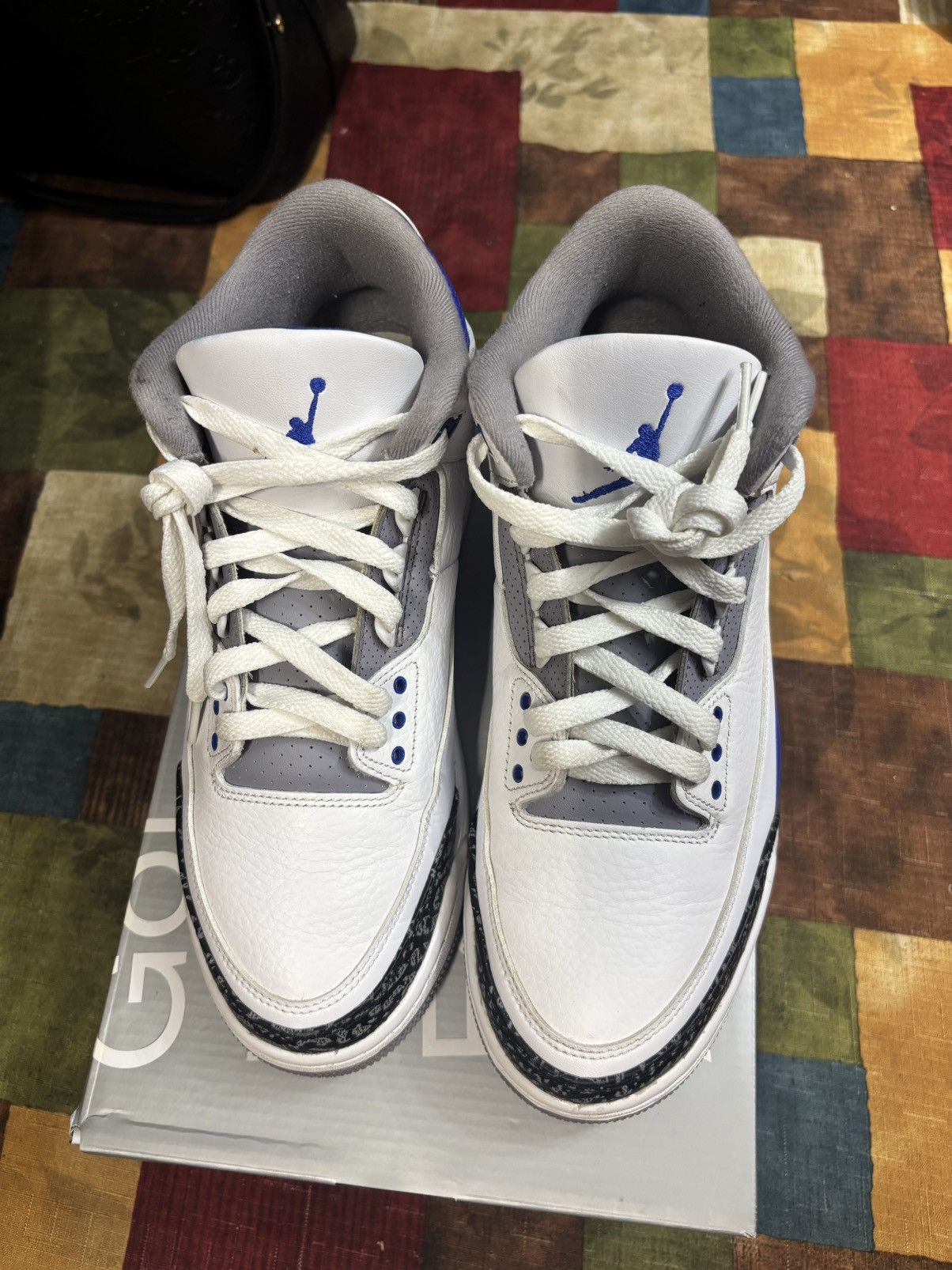 Jordan Brand Jordan 3 racer blue good condition ships same day. Size US 9.5 / EU 42-43 - 3 Thumbnail