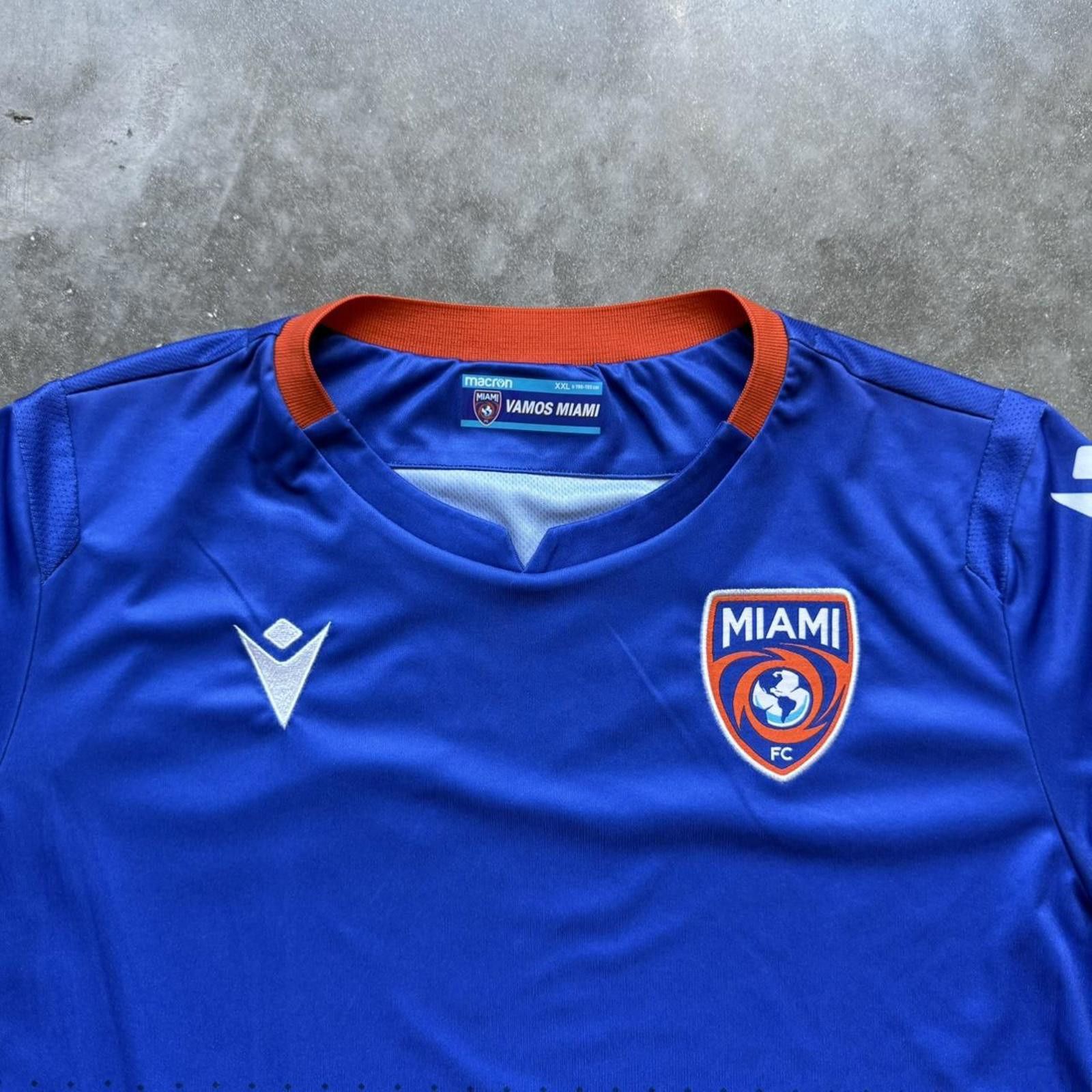 Macron Macron Miami Fusion Fc Away Futbol Soccer Jersey Size US XXL / EU 58 / 5 - 3 Thumbnail