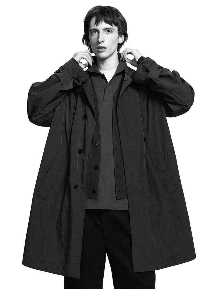 Uniqlo J+ Oversized Nylon Trench Coat SS21