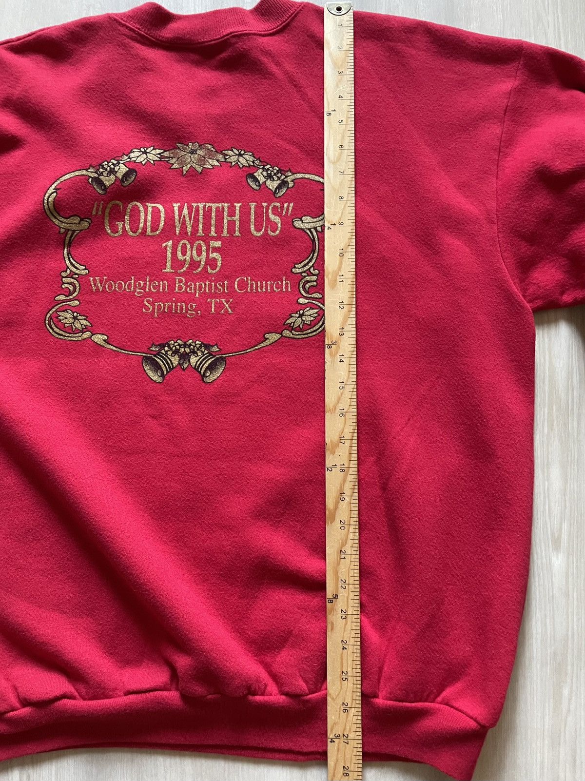 Vintage VTG The Season To Celebrate Jesus Christmas Crewneck Sz XL Size US XL / EU 56 / 4 - 6 Thumbnail