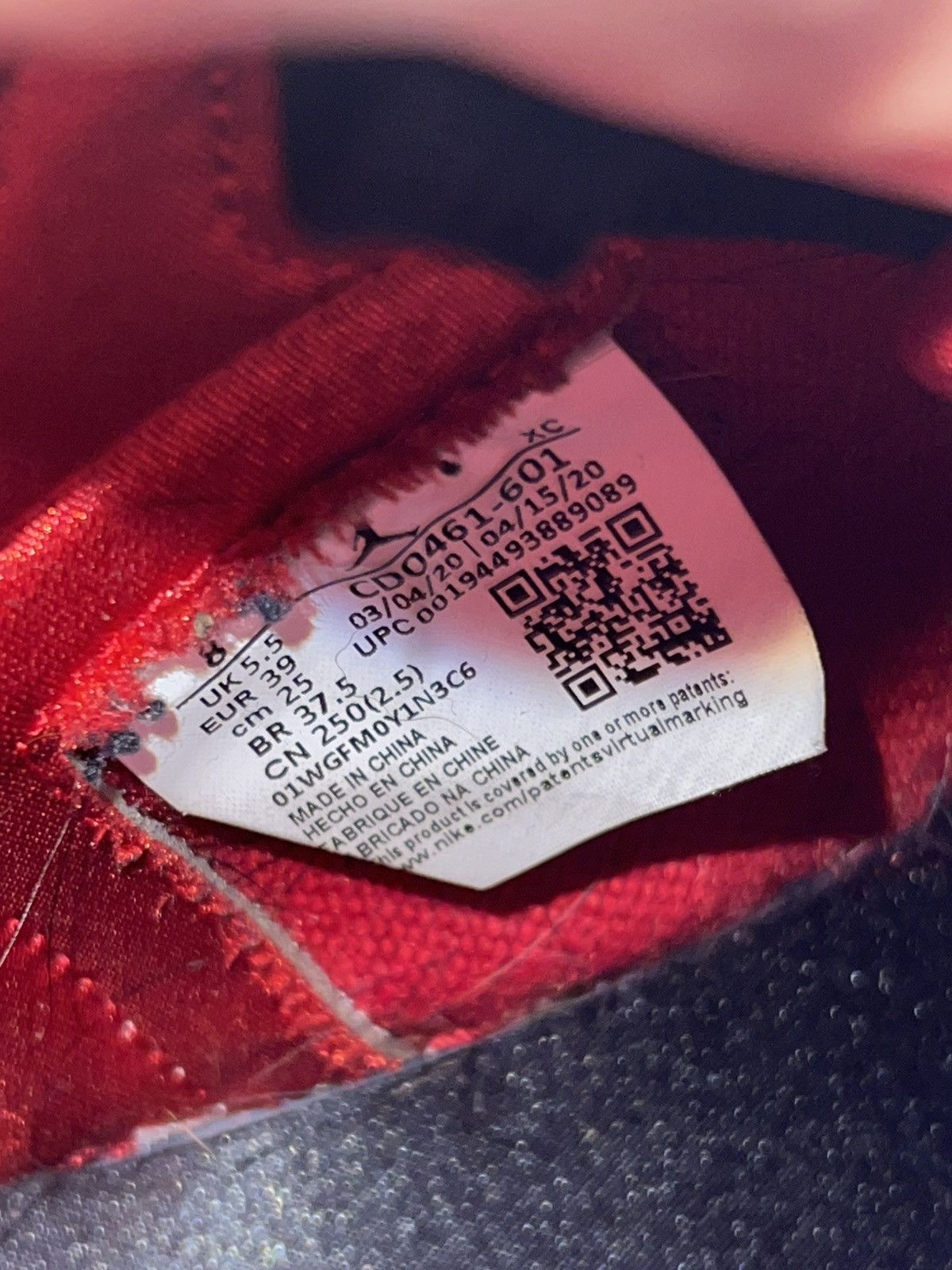 Nike Nike Jordan Retro 1 High OG “Satin Res” Size US 6.5 / EU 39-40 - 5 Thumbnail