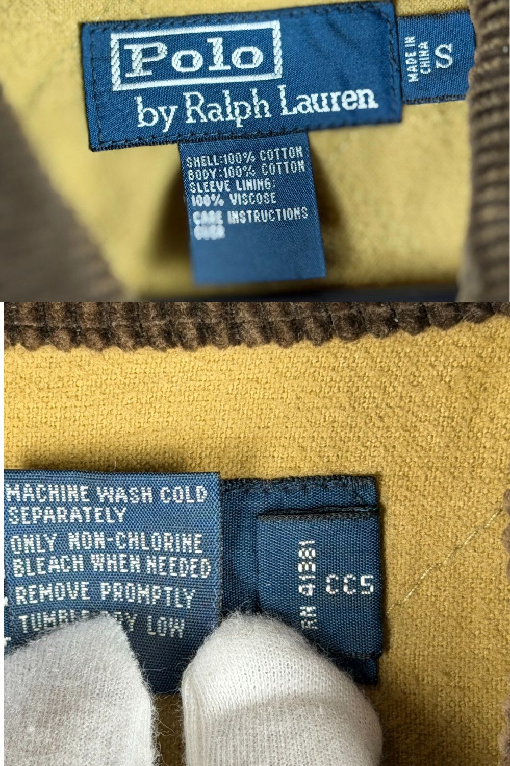 Polo Ralph Lauren FW01 Polo Ralph Lauren Heavy Canvas Work Jacket Size US S / EU 44-46 / 1 - 16 Thumbnail
