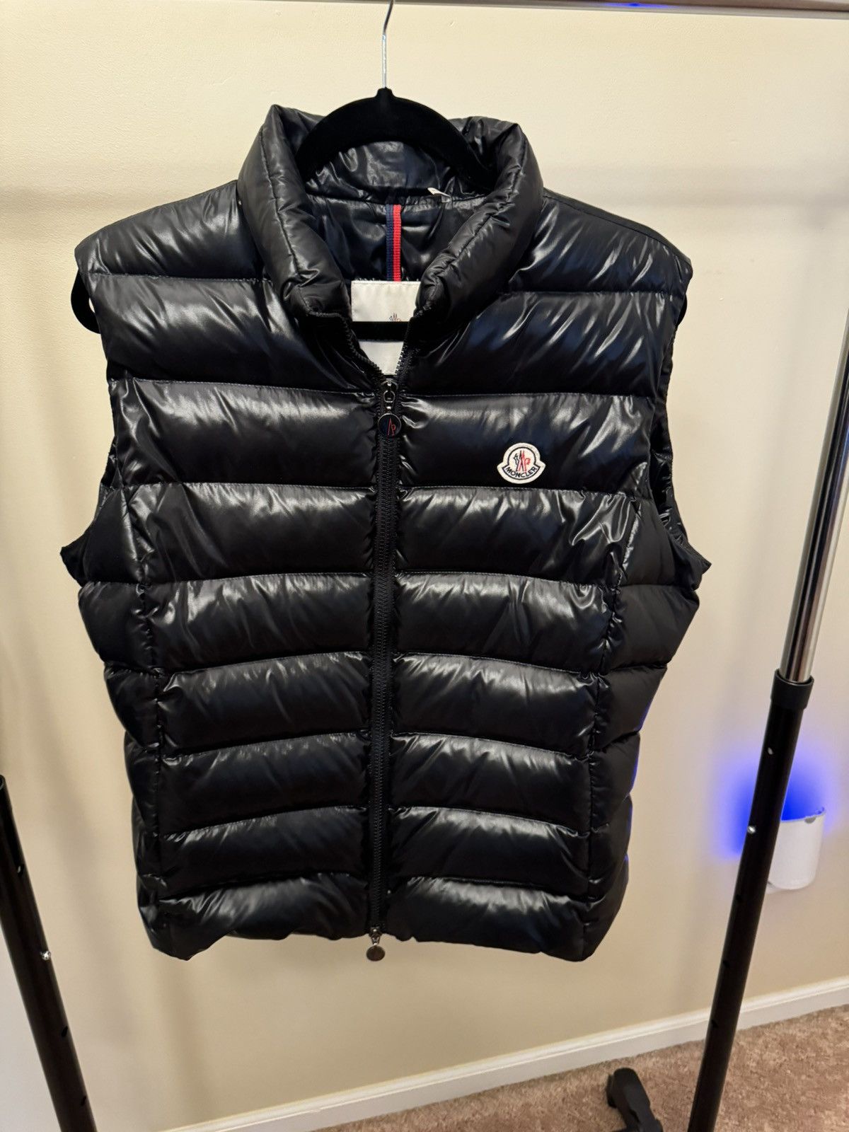 Ghany Shiny Quilted Puffer Vest