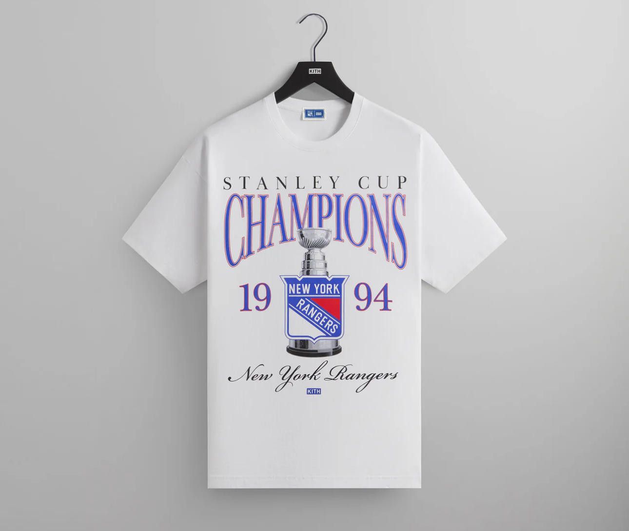 Kith BRAND NEW Kith for NY Rangers Champion Tee - Size L Size US L / EU 52-54 / 3 - 1 Thumbnail