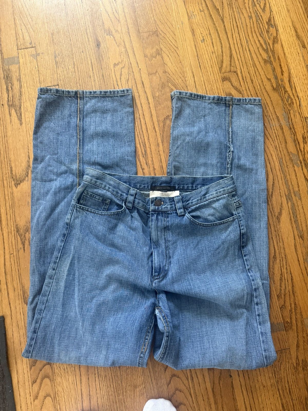 Marc Jacobs RARE VINTAGE RUNWAY ORIGINAL SAMPLE MARC JACOBS JEANS Size US 30 / EU 46 - 4 Thumbnail