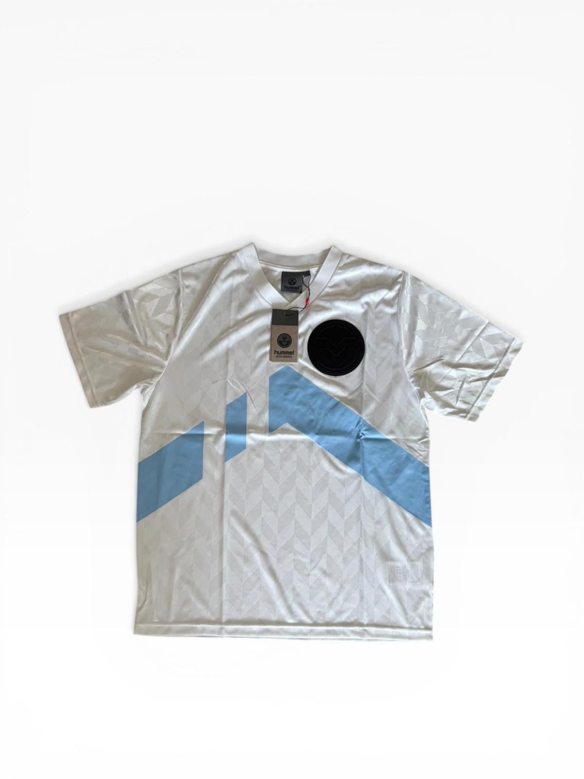Hummel Hummel x Astrid Andersen hmINIELS Newstock Tee White Blue M Size US S / EU 44-46 / 1 - 1 Thumbnail