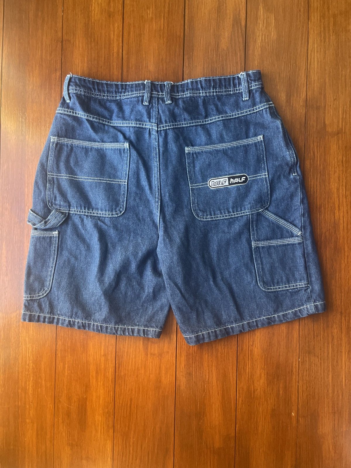 Factorie Dark Blue HalfHalf Jorts Size US 32 / EU 48 - 2 Thumbnail