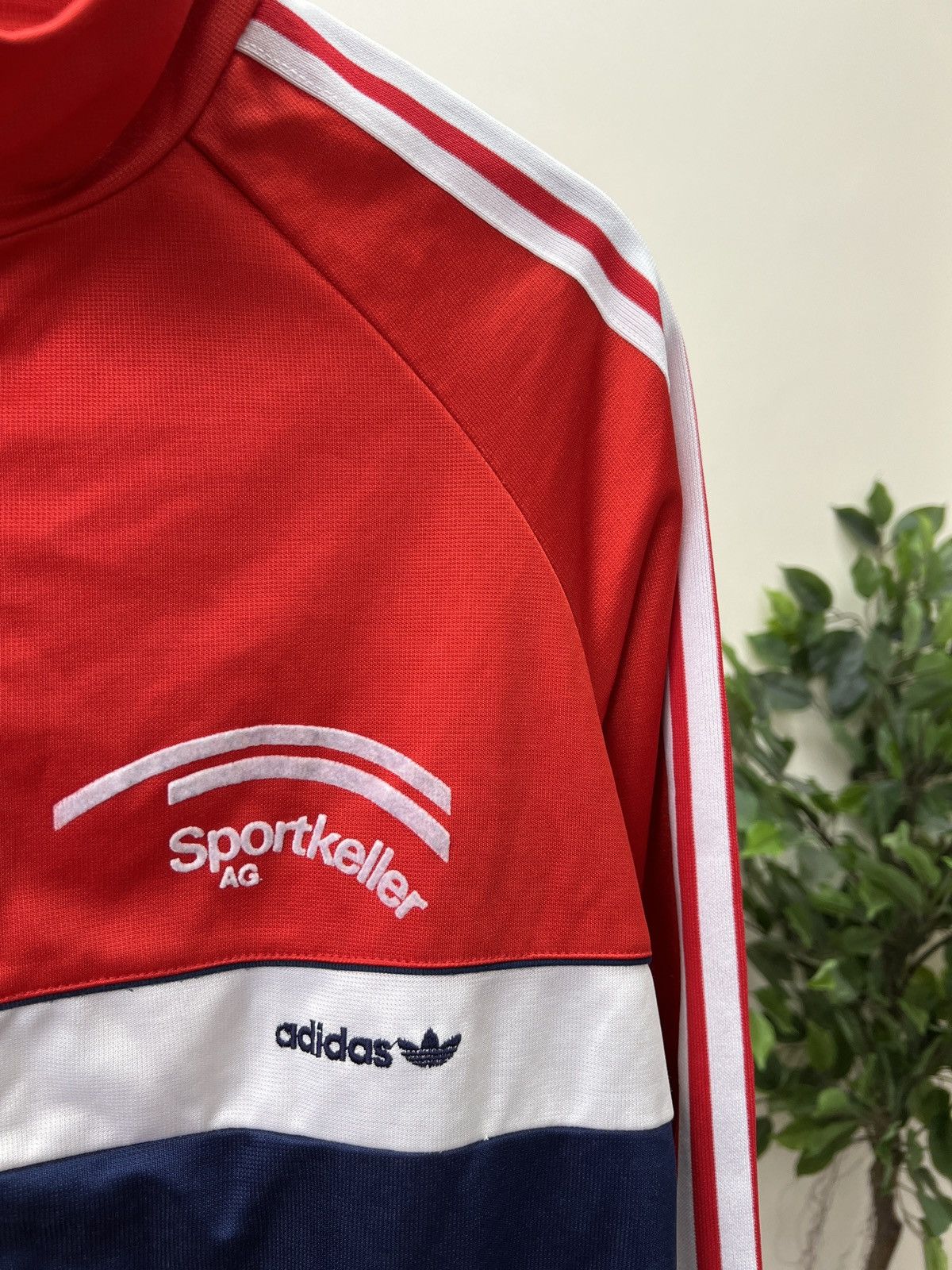 Adidas Vintage Adidas Track Jacket Full Zip made in West Germany Size US M / EU 48-50 / 2 - 4 Thumbnail