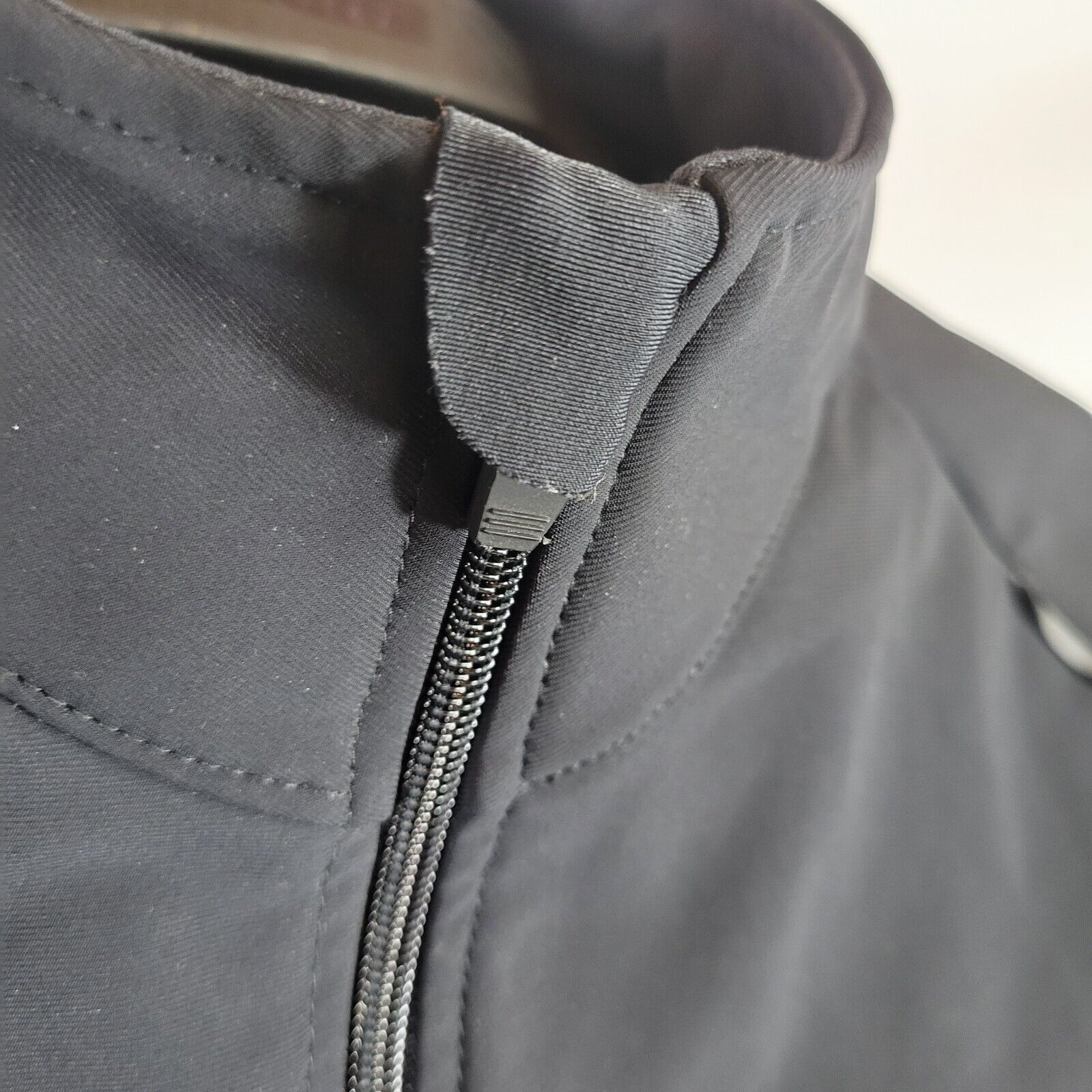 Other DE MARCHI BLACK CYCLING RIDING FULL ZIP JERSEY JACKET Sz L Size US L / EU 52-54 / 3 - 3 Thumbnail