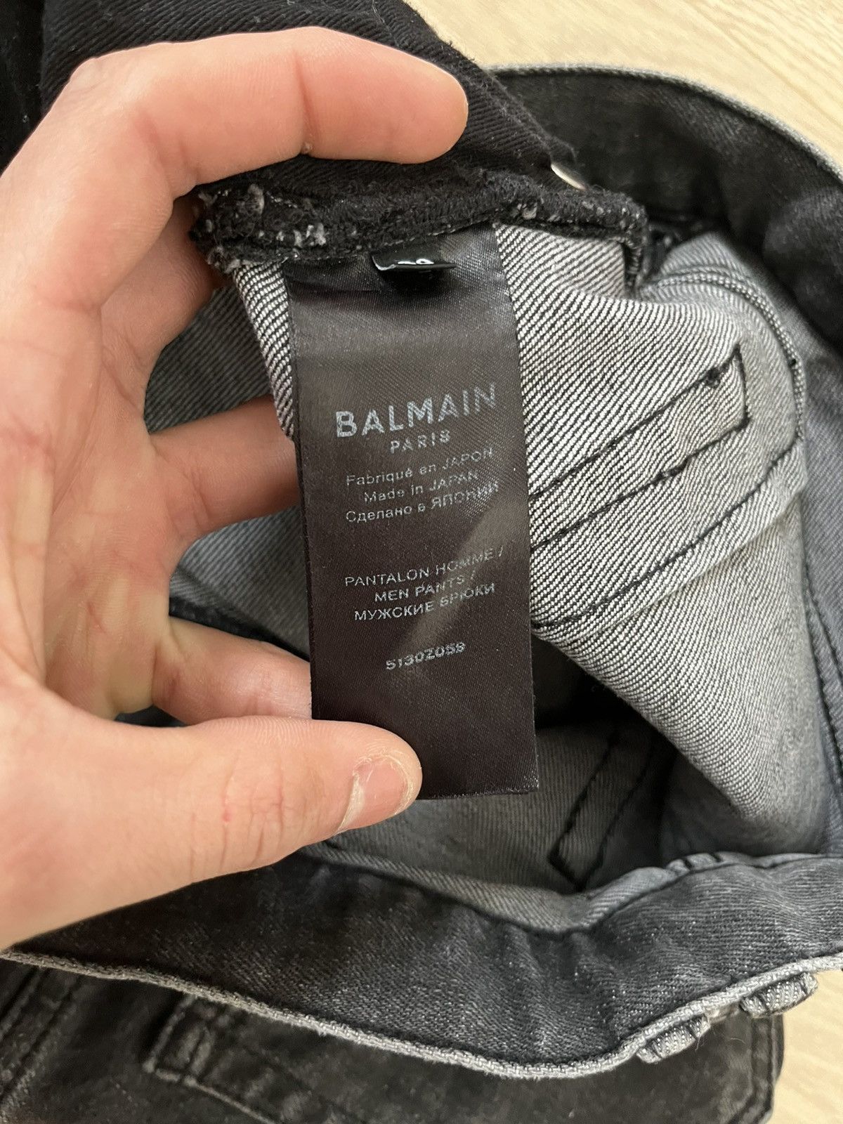 Balmain Balmain bikers Size US 30 / EU 46 - 8 Thumbnail