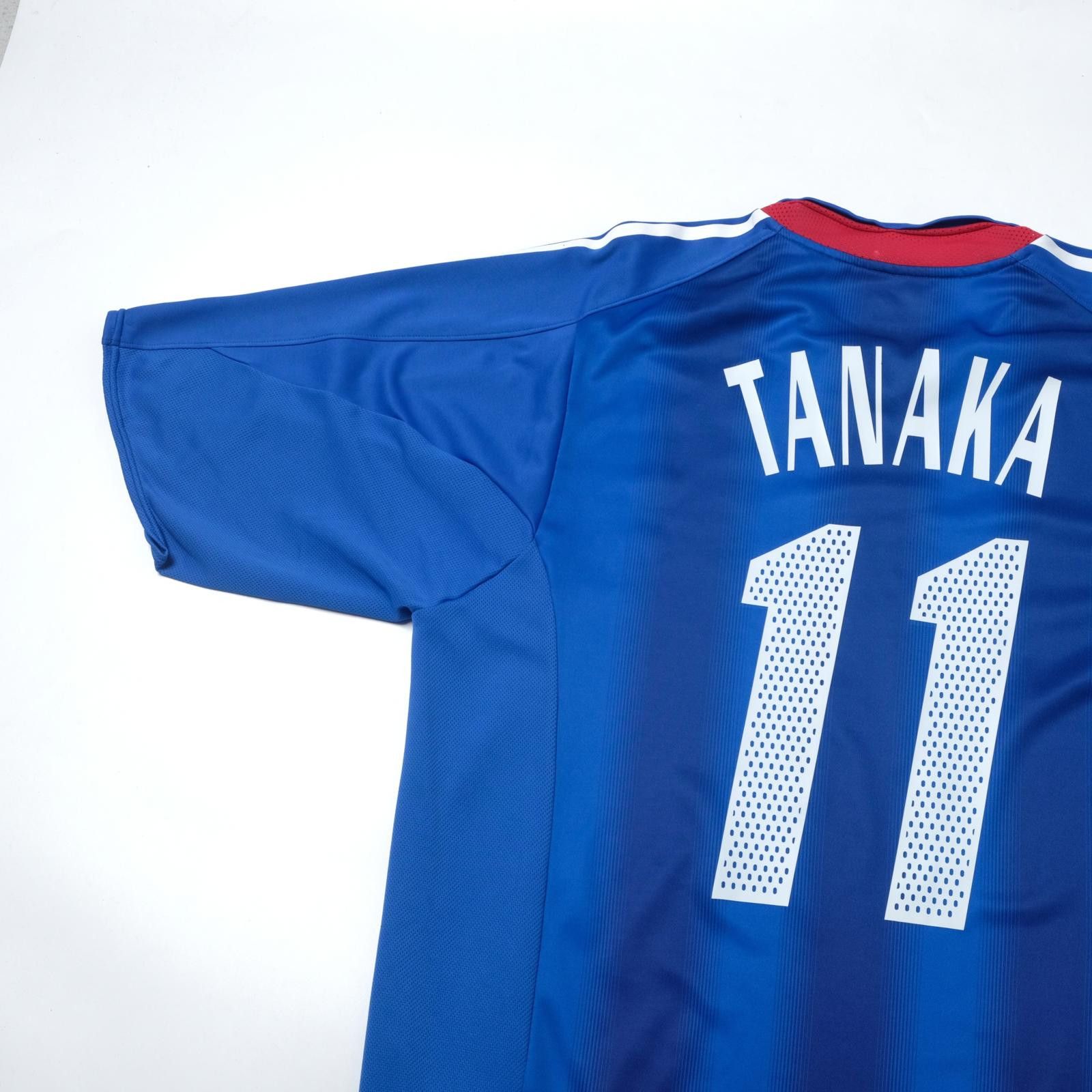 Adidas 2004/06 Japan Home Shirt Adidas Tanaka (S) Size US S / EU 44-46 / 1 - 4 Thumbnail