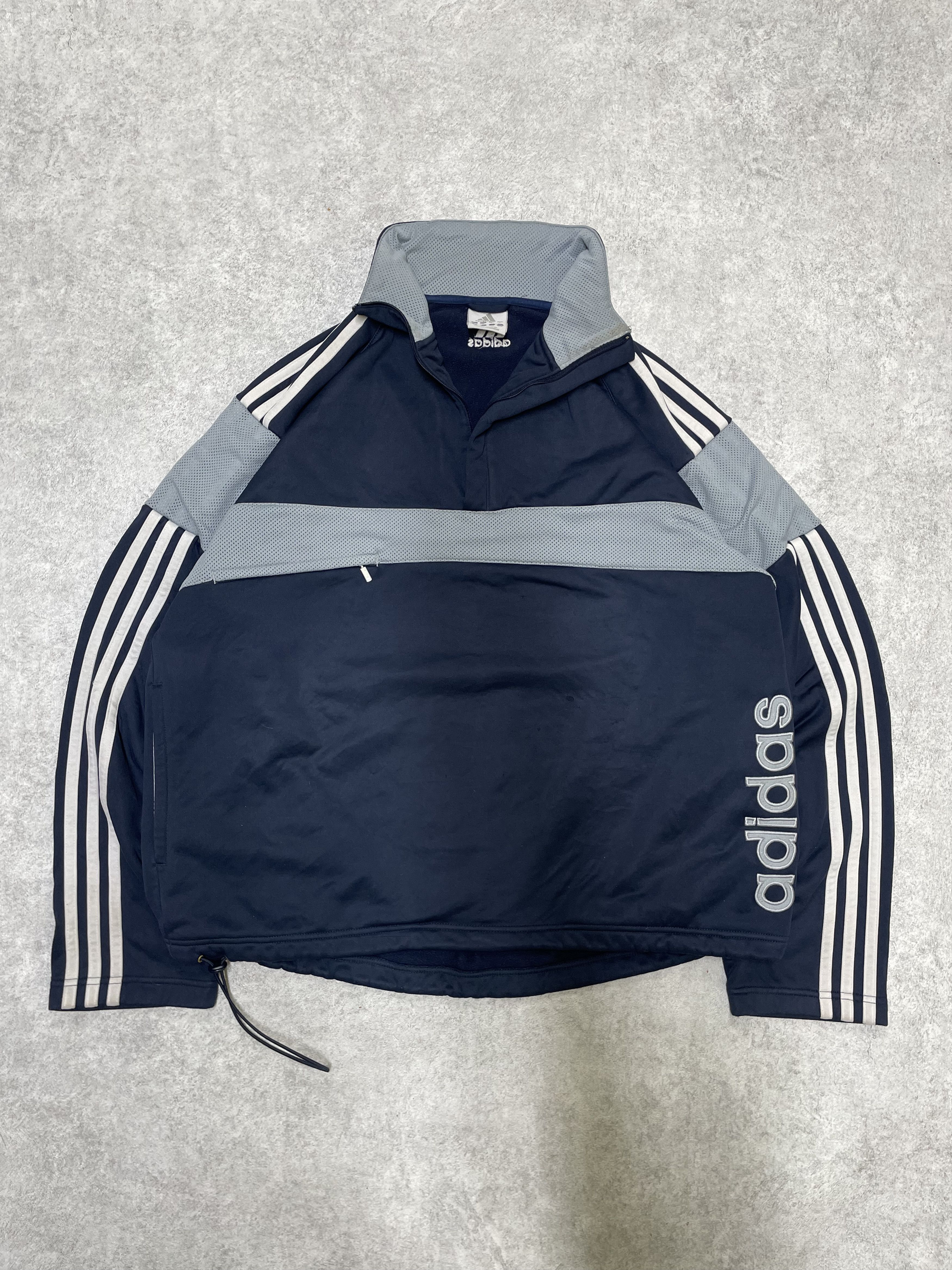 Adidas × Vintage Y2K Vintage 80s 90s Adidas Olympic Zip Rare Aitem Size US L / EU 52-54 / 3 - 1 Thumbnail