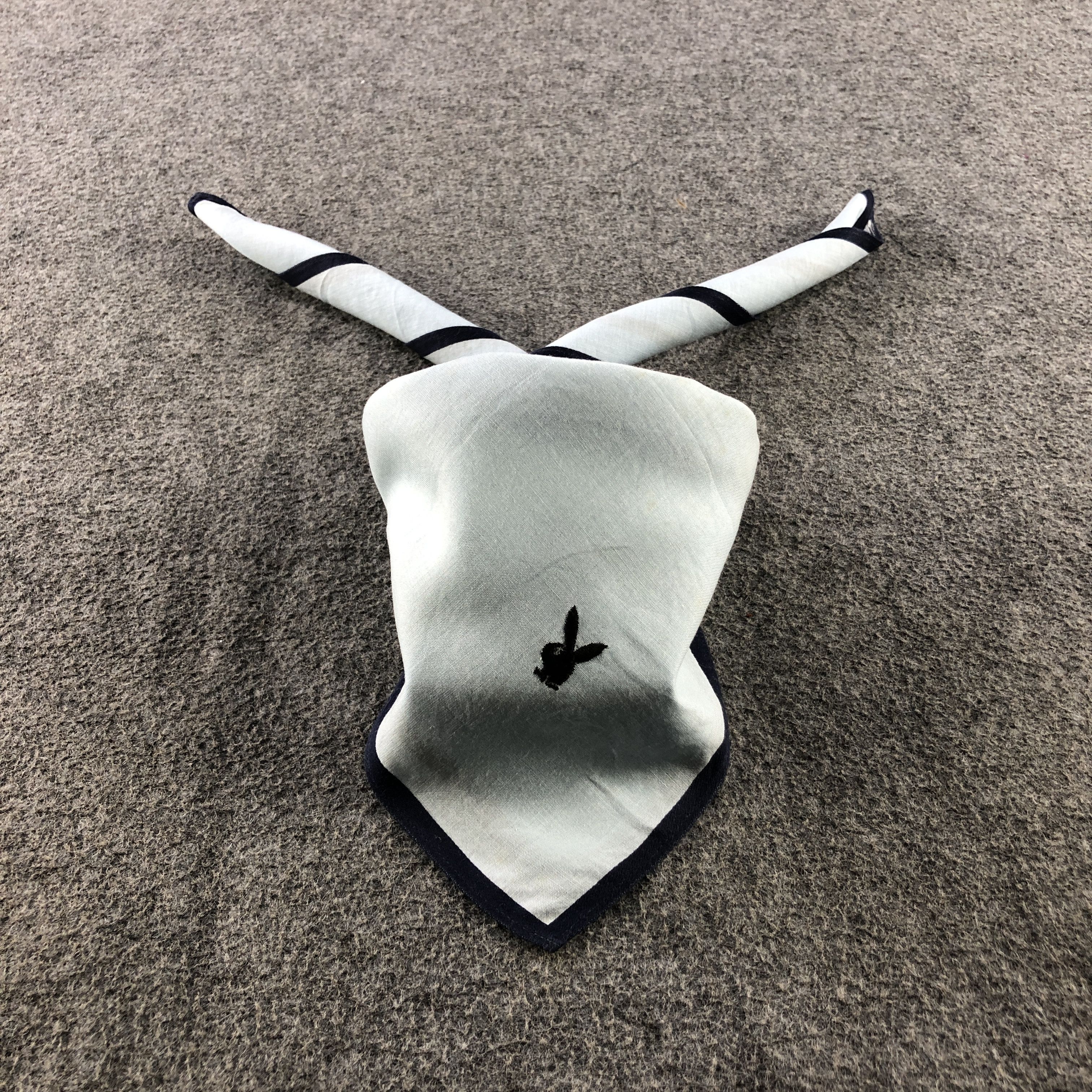 Playboy × Vintage Playboy Handkerchief Neckerchief Bandana H2370 Size ONE SIZE - 1 Thumbnail