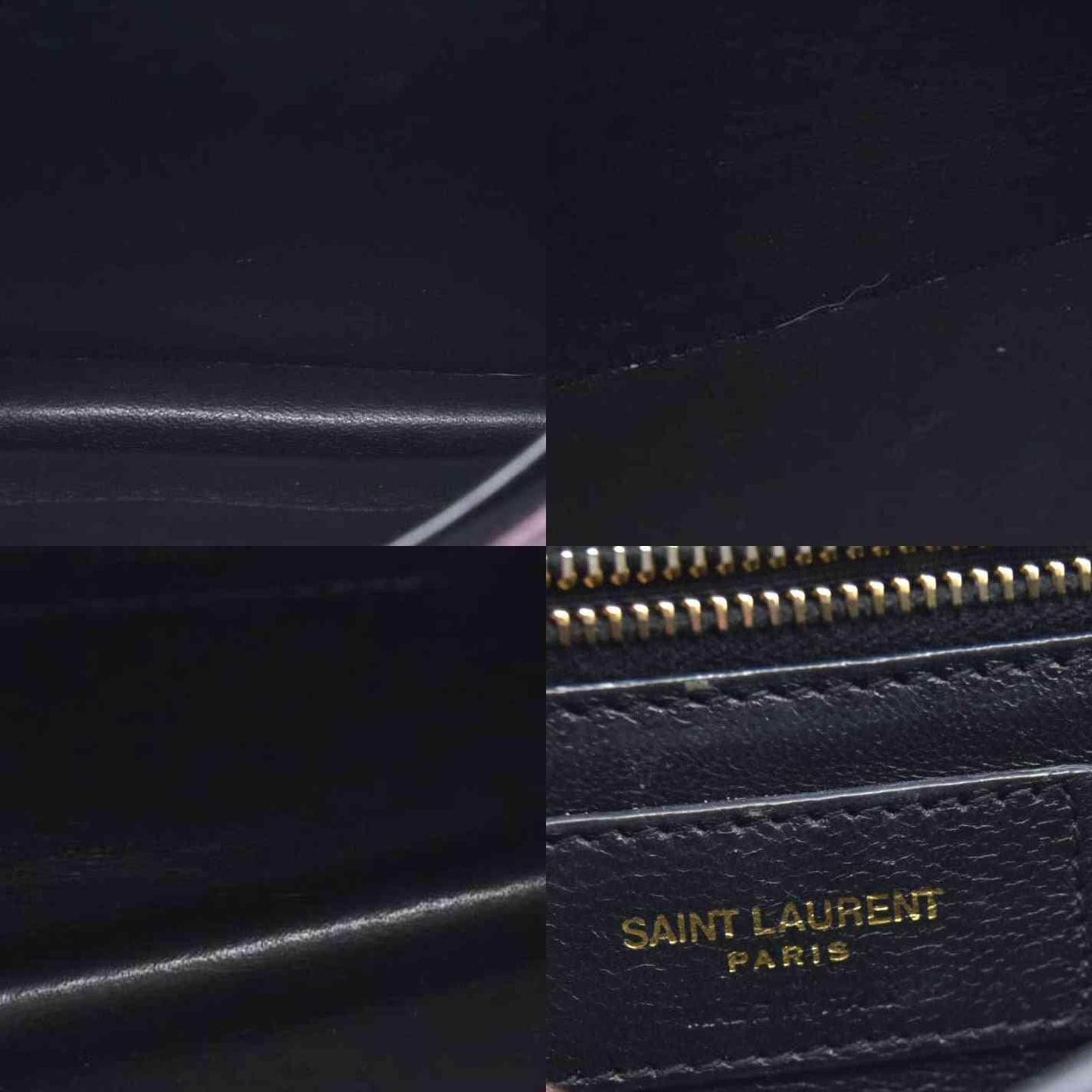 Saint Laurent Paris Saint Laurent Smooth Calfskin Monogram Cassandra Clasp Bag Size ONE SIZE - 5 Thumbnail