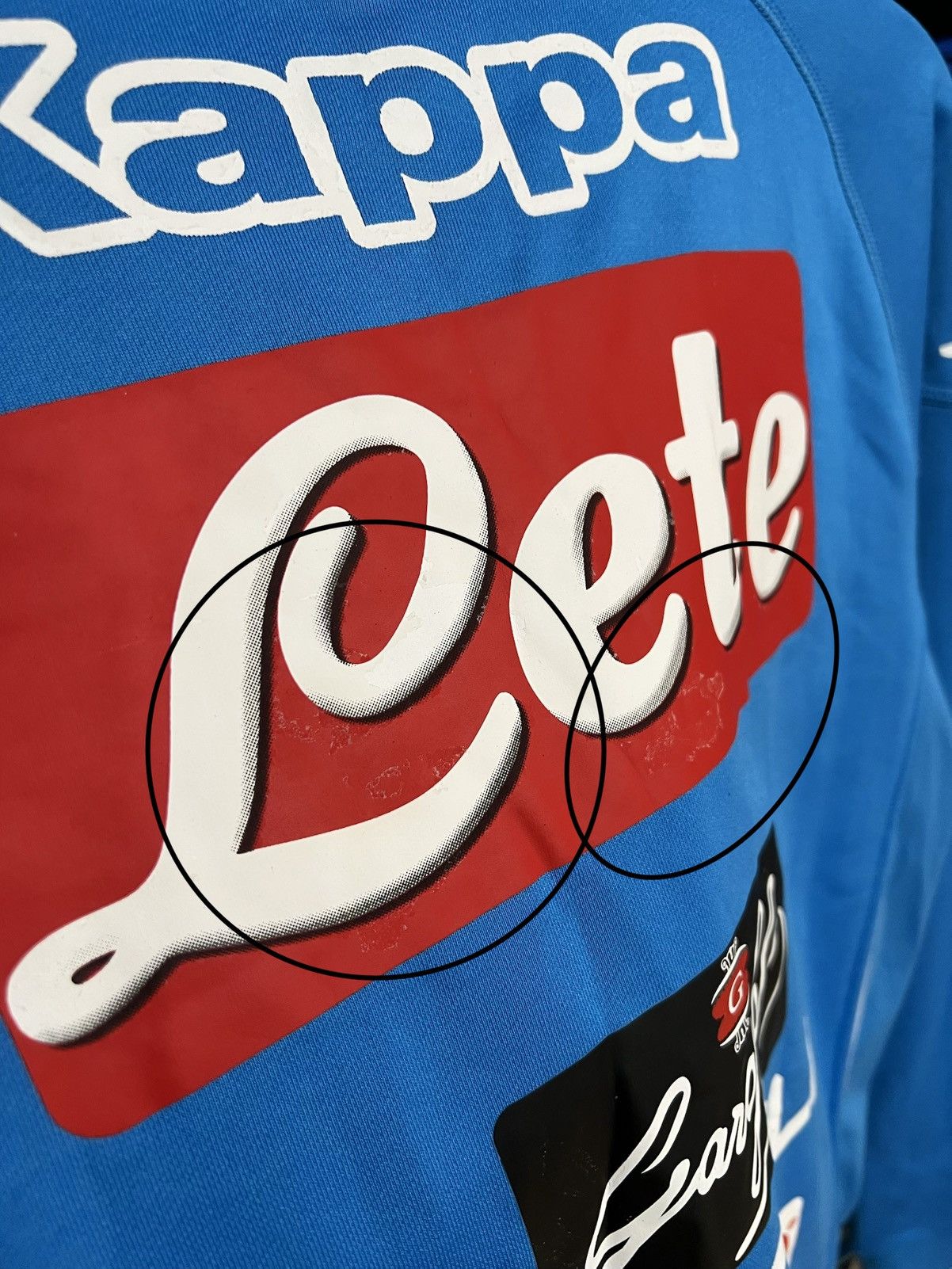 Kappa Kappa Napoli Long Sleeve Sweatshirt Size S Training Jersey Size US S / EU 44-46 / 1 - 6 Thumbnail